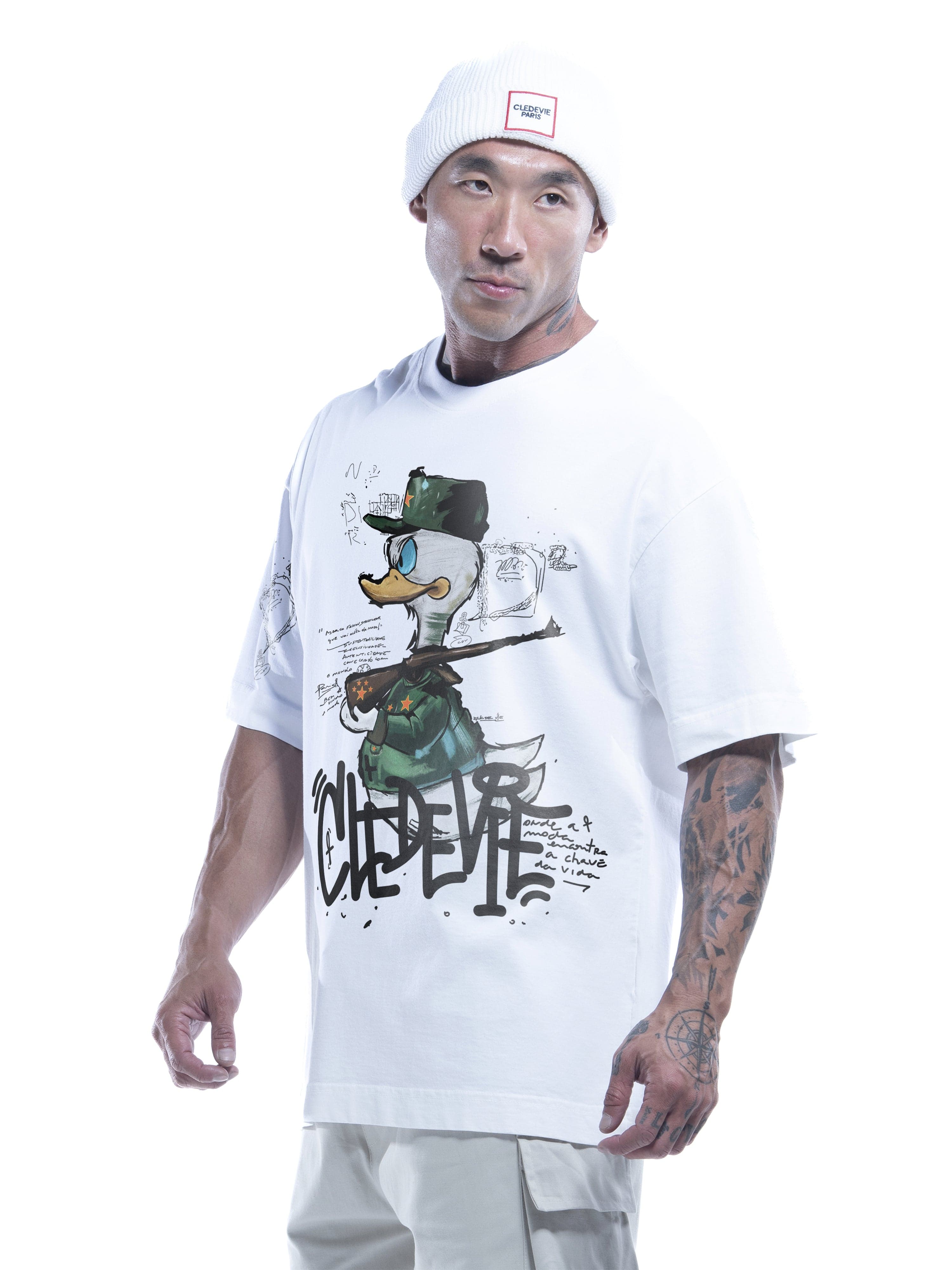Camiseta Oversized - War Duck