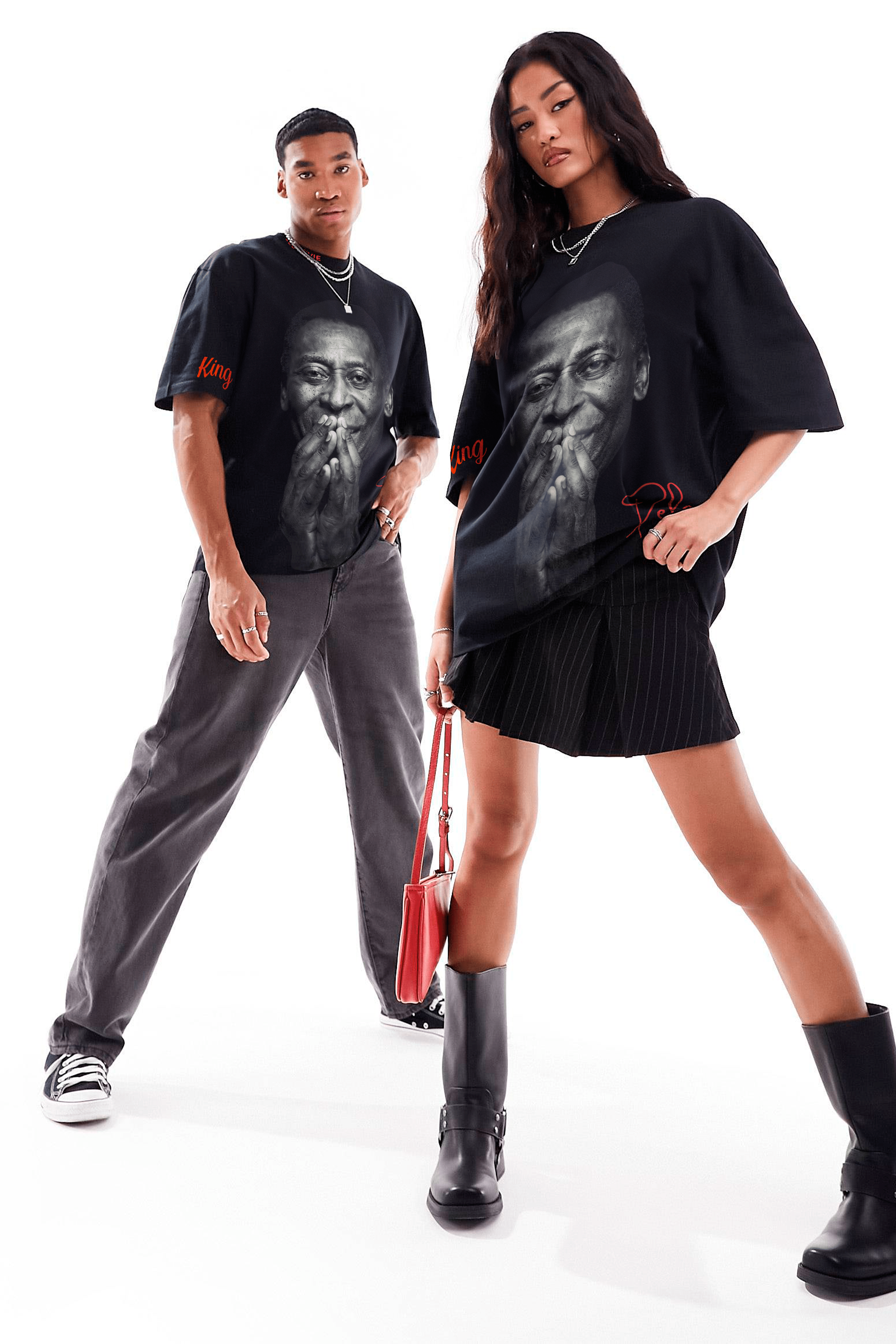 Camiseta Streetwear - Pelé Beyond The Colors