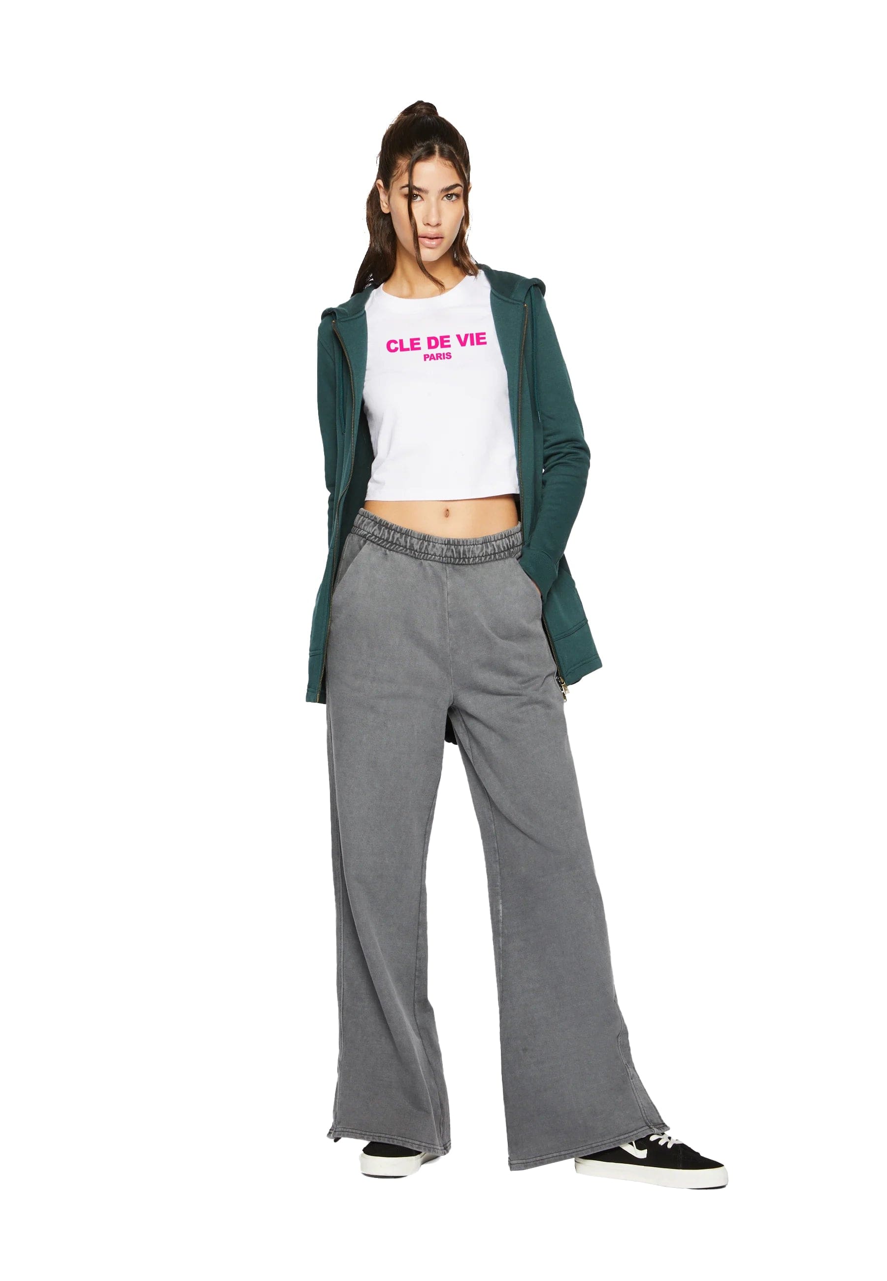 Cropped Stoned - Bicolor