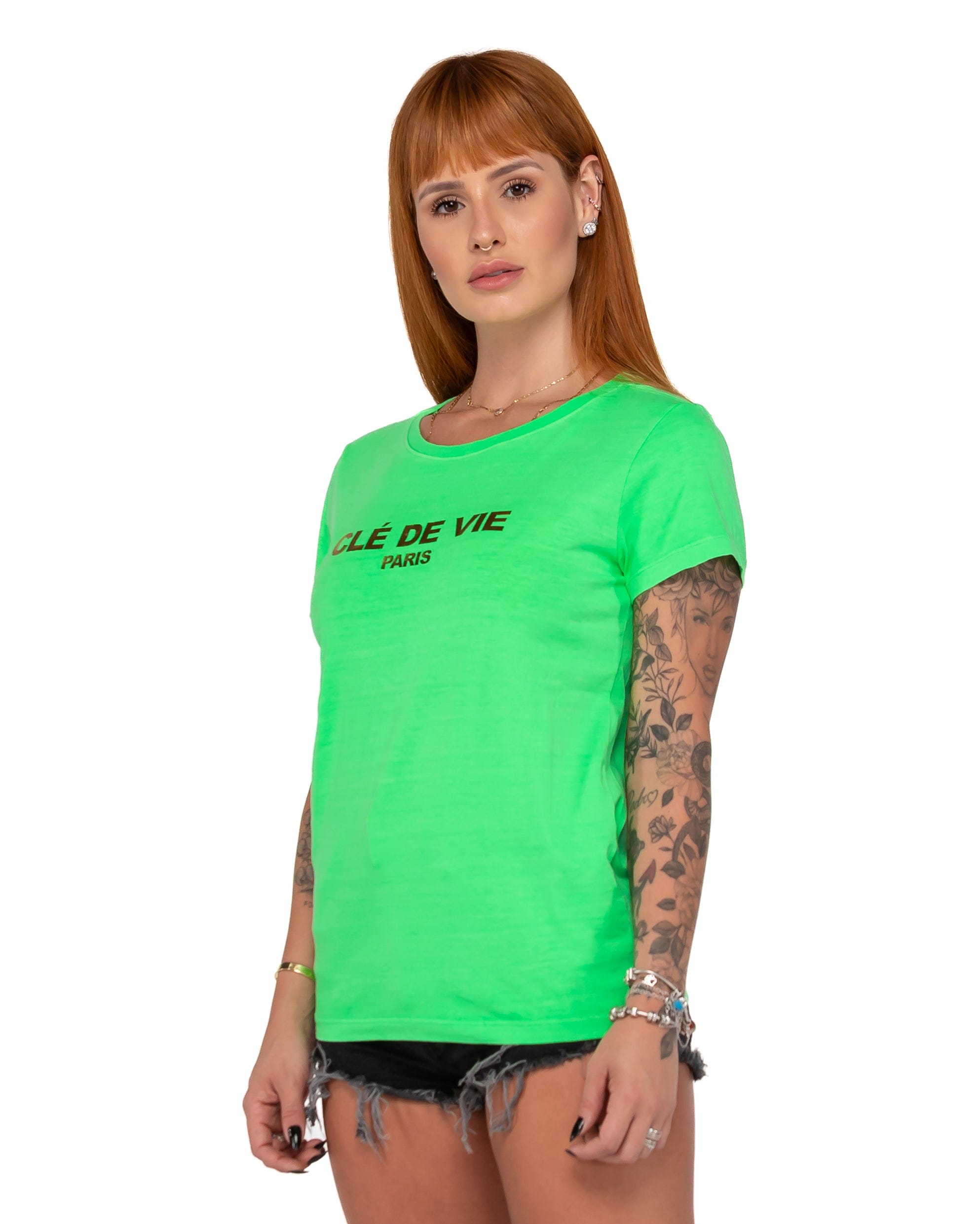 Camiseta Feminina - Bicolor