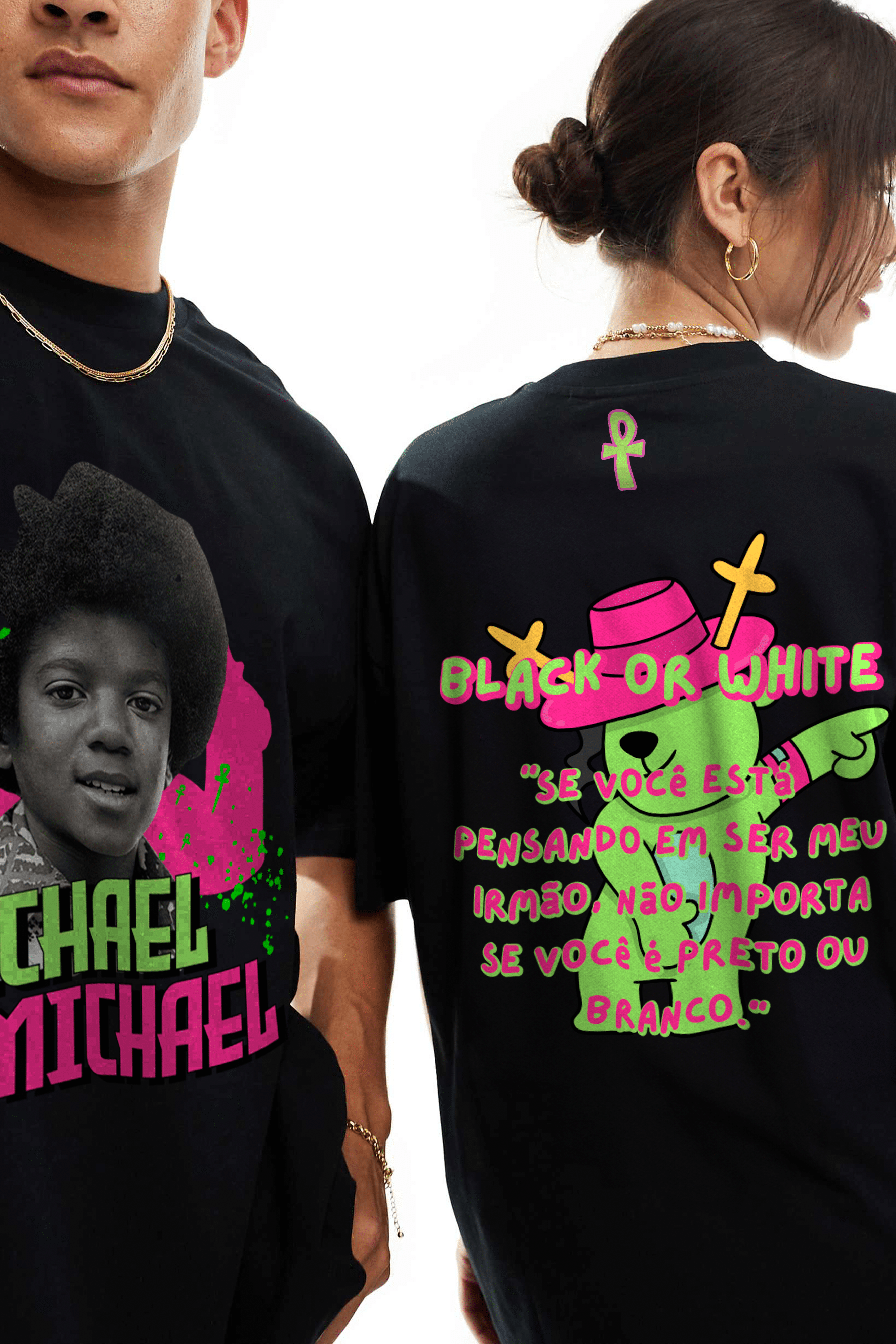 Camiseta Streetwear - Michael Jackson