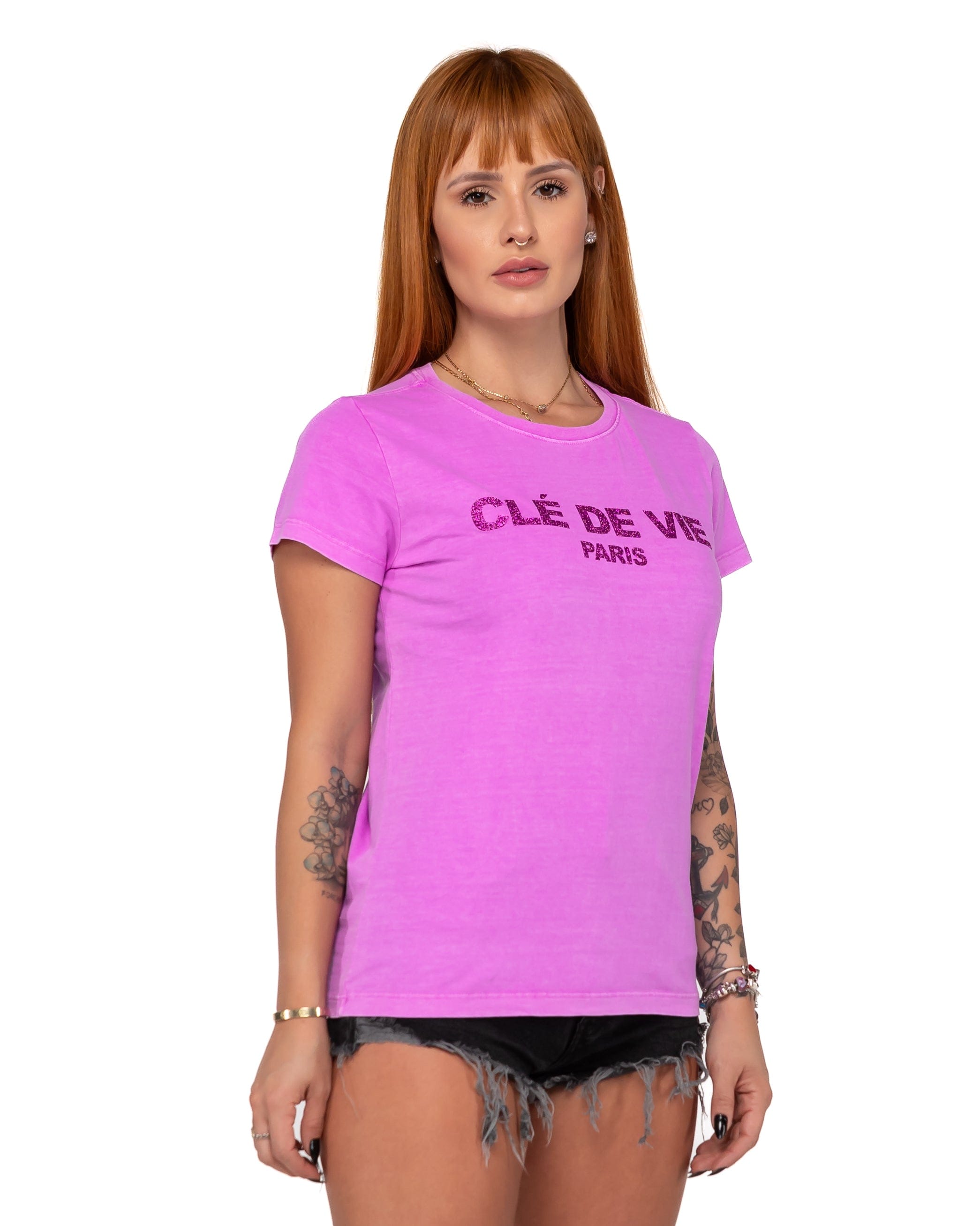 Camiseta Feminina - Bicolor