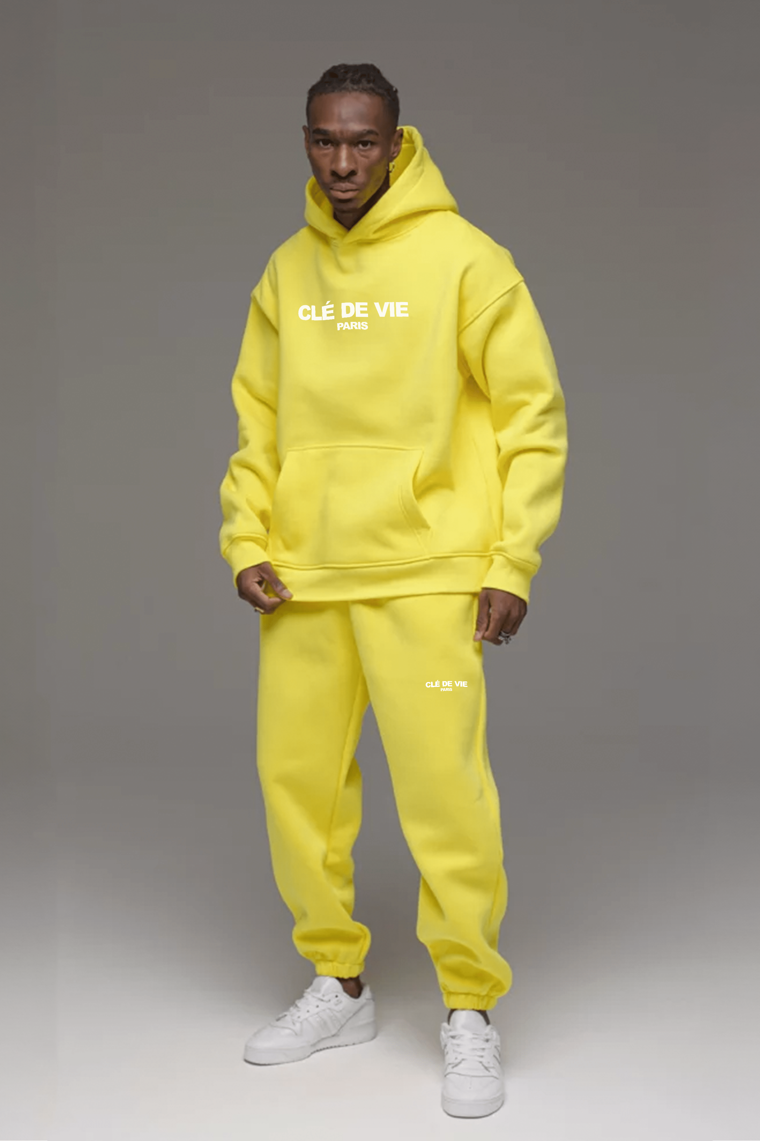 Conjunto Moletom Capuz - Bicolor