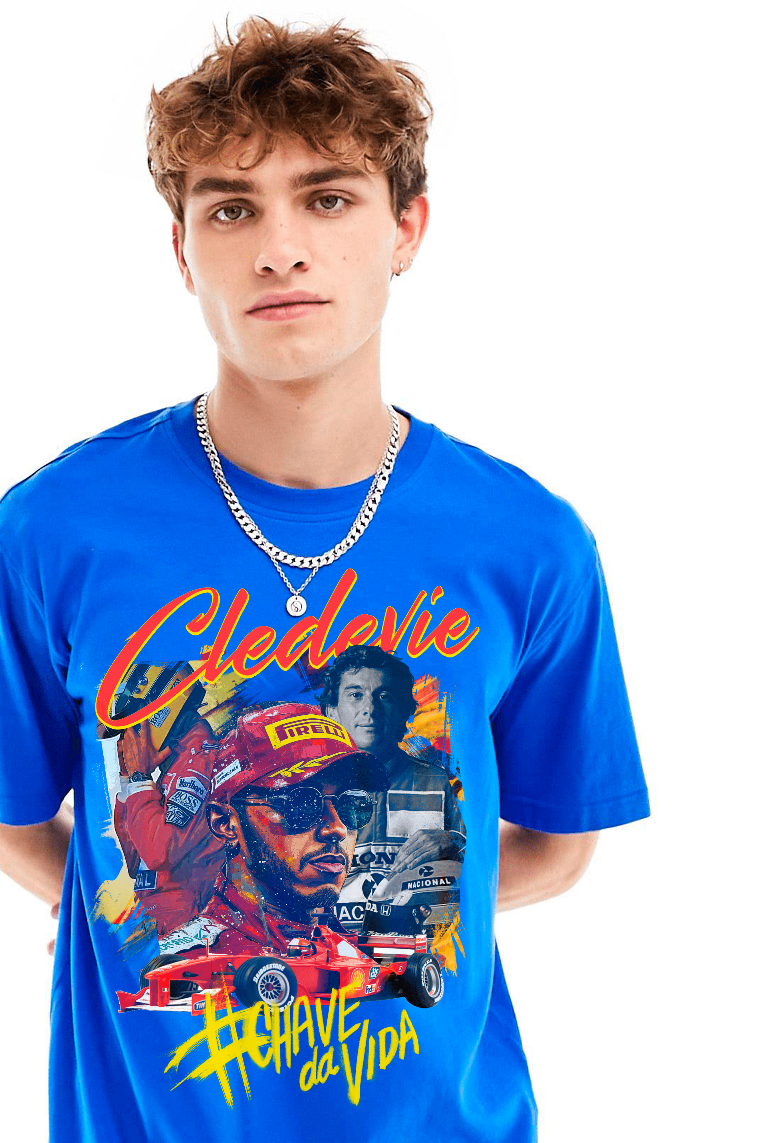 Camiseta Streetwear - Lewis Hamilton