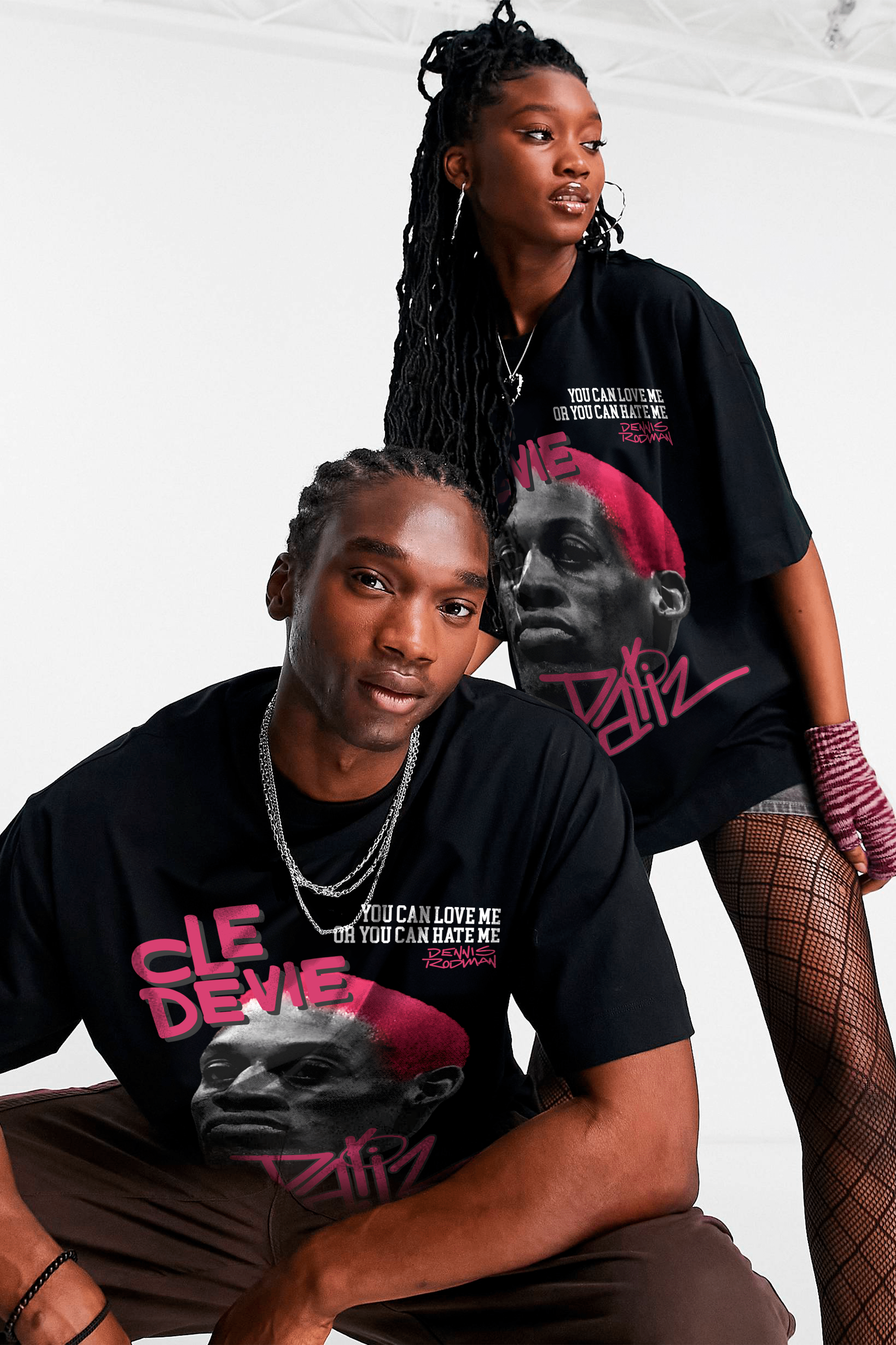 Camiseta Oversized - Dennis Rodman