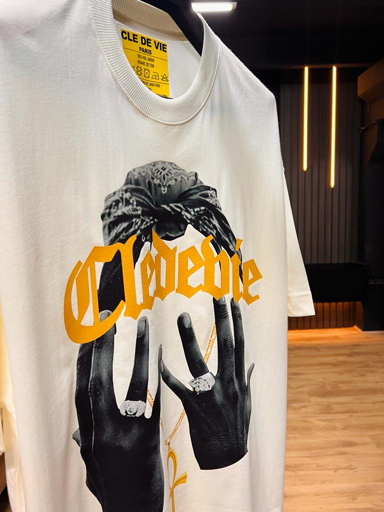 Camiseta Oversized - Drop 2Pac Hands