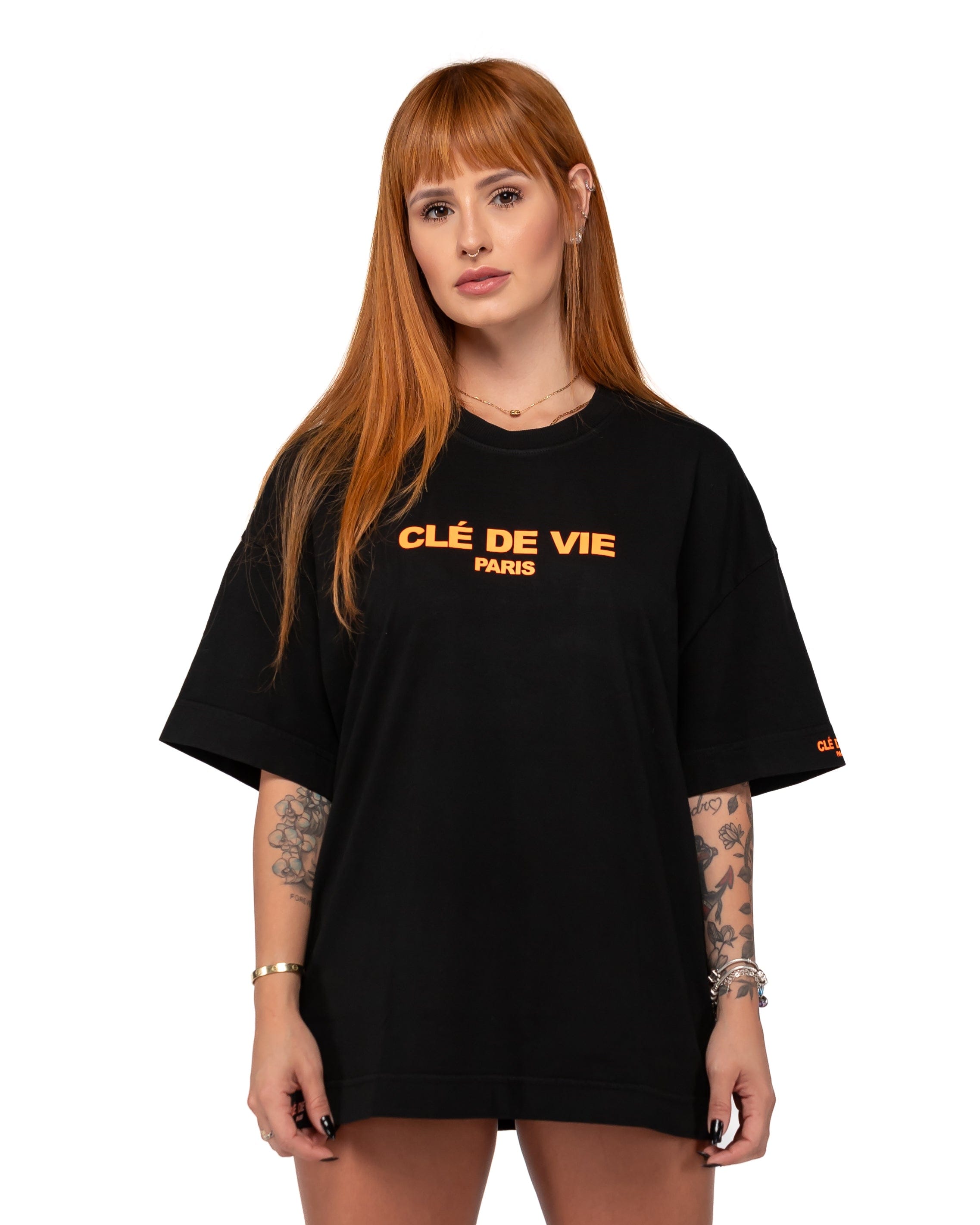 Camiseta Oversized - Bicolor