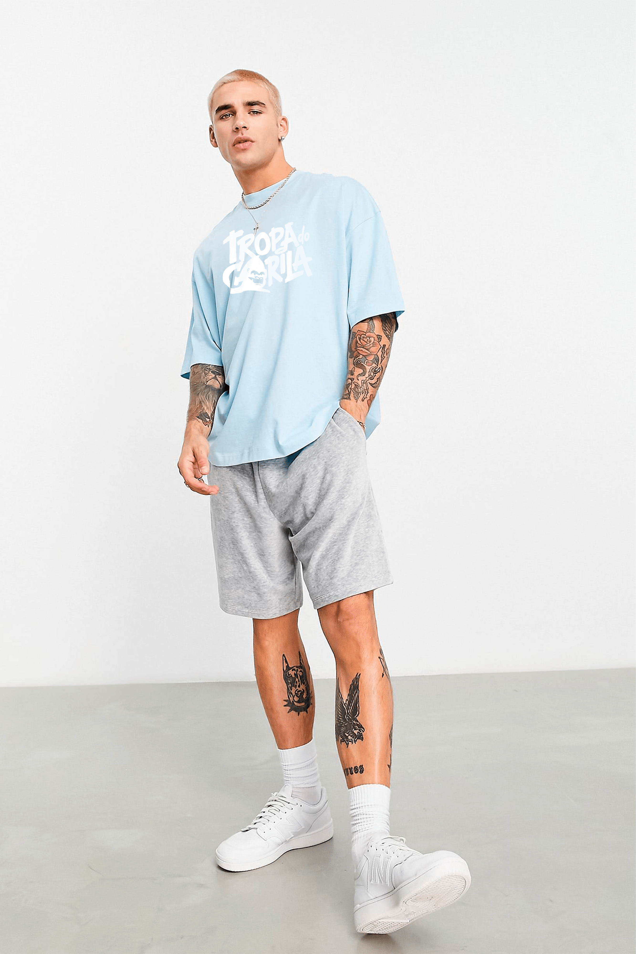 Camiseta Streetwear - Tropa Do Gorila