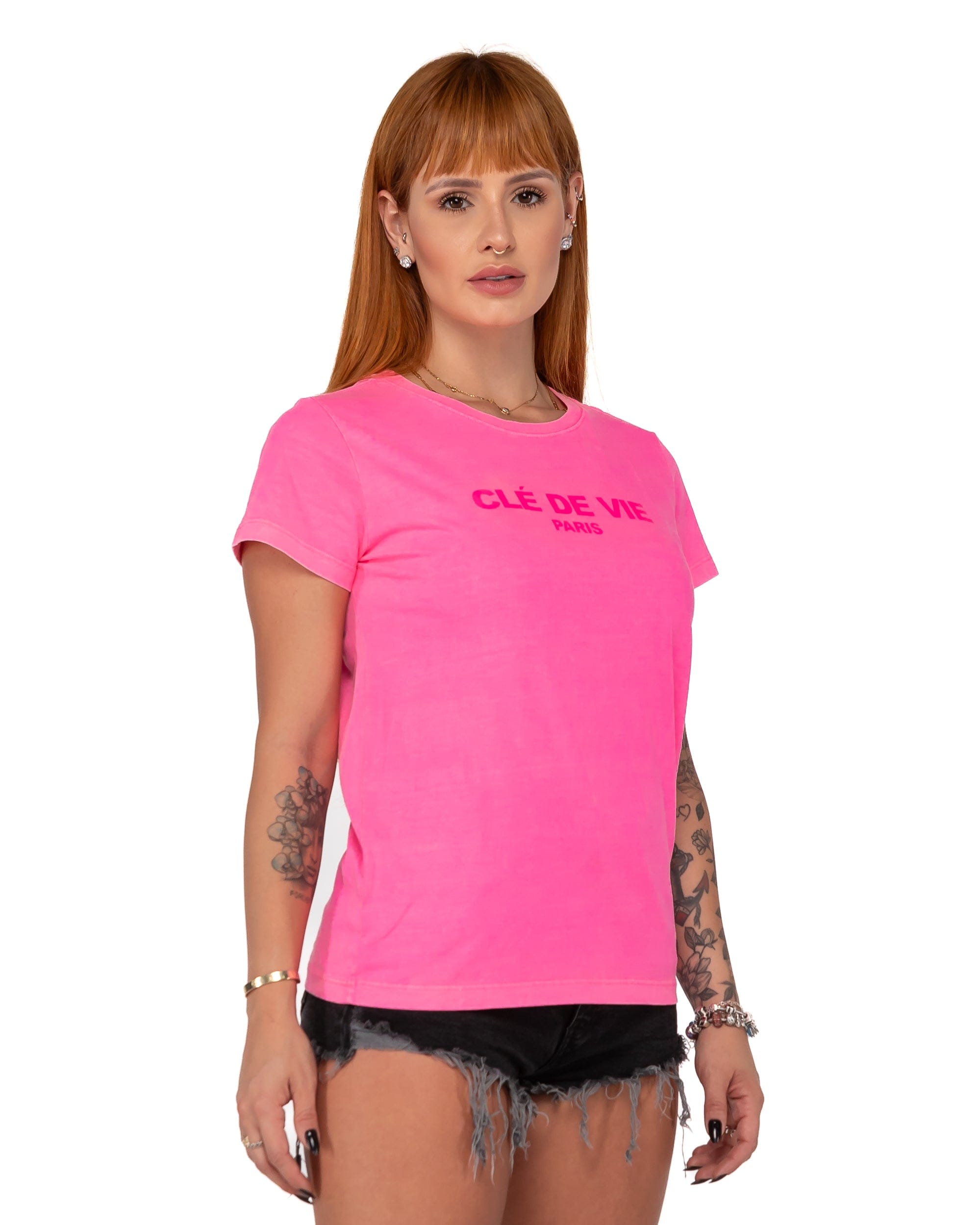Camiseta Feminina - Bicolor