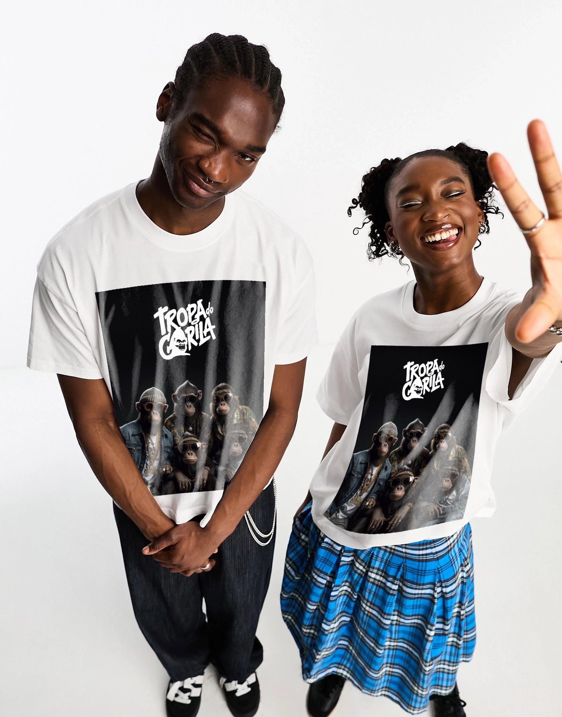 Camiseta Streetwear - Tropa Do Gorila 3