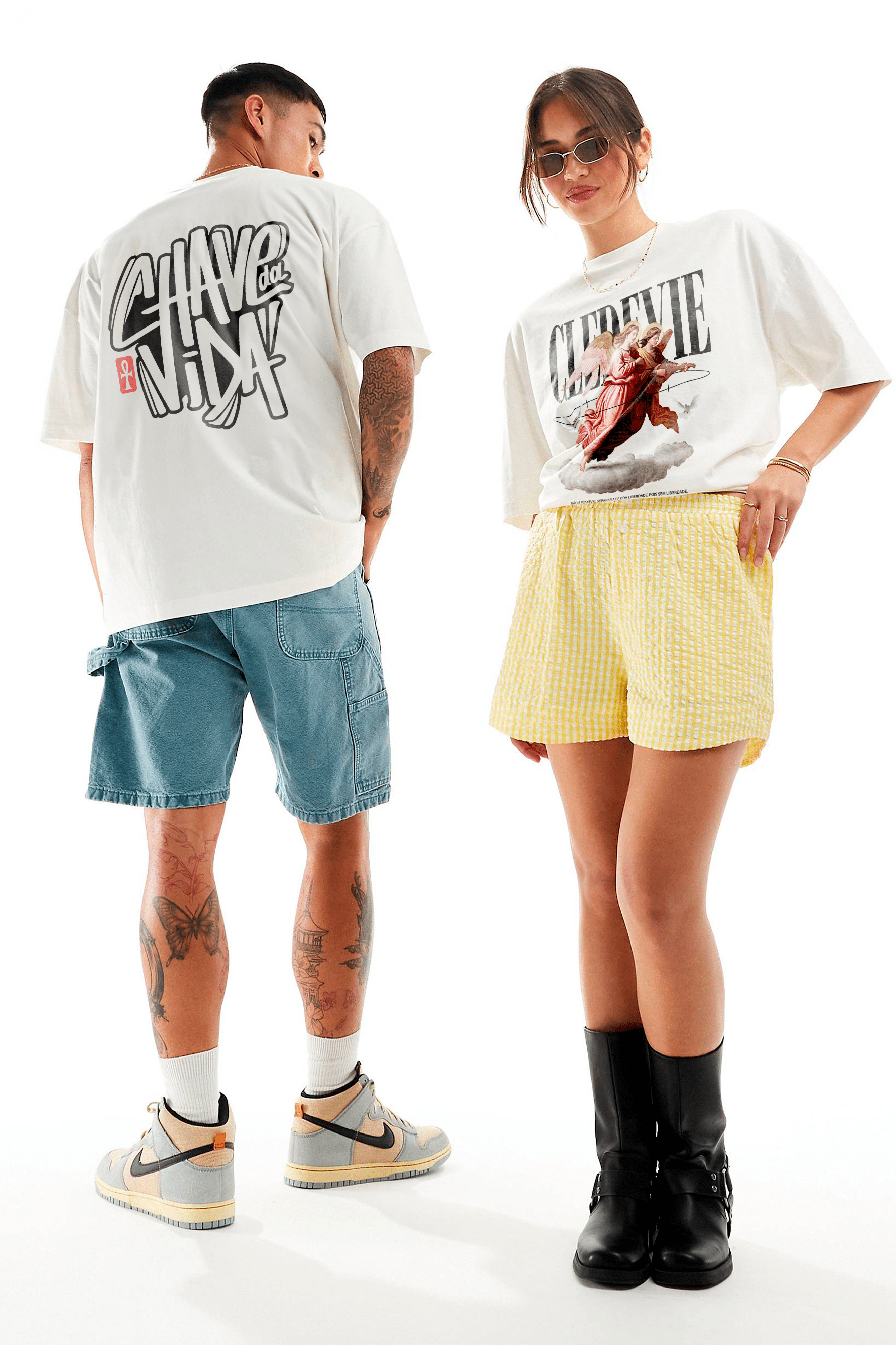 Camiseta Oversized - Liberdade
