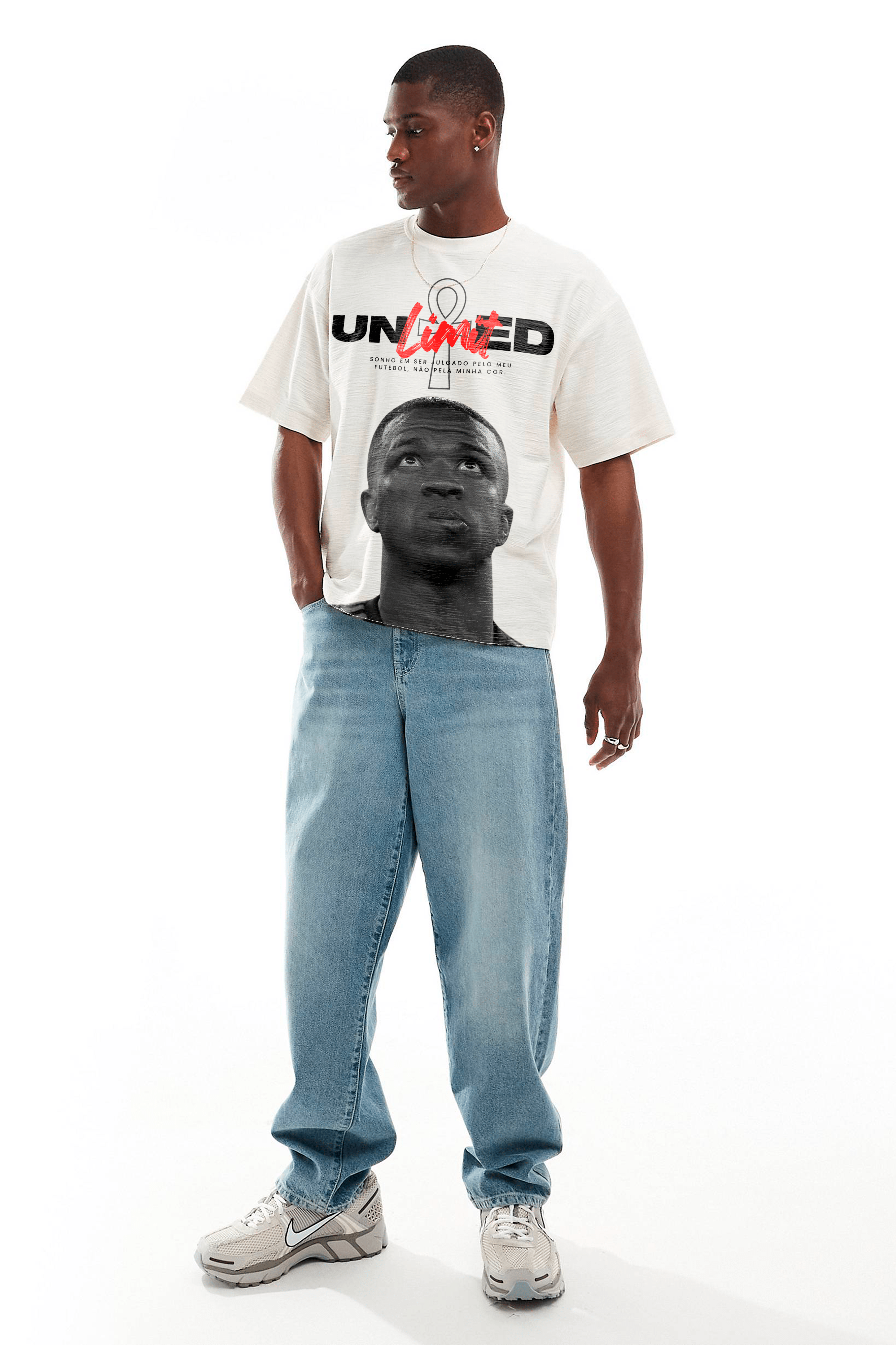Camiseta Streetwear - Vini Jr. Beyond
