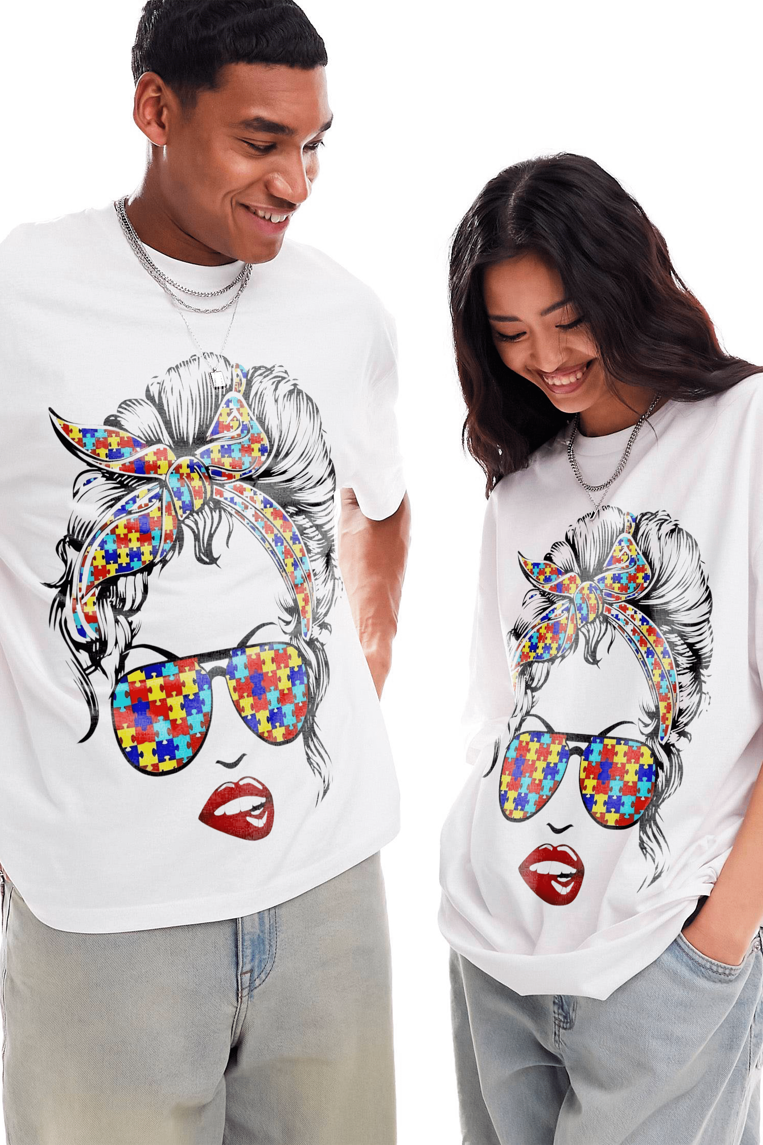 Camiseta Streetwear - Lute Como Uma Mãe De Autista