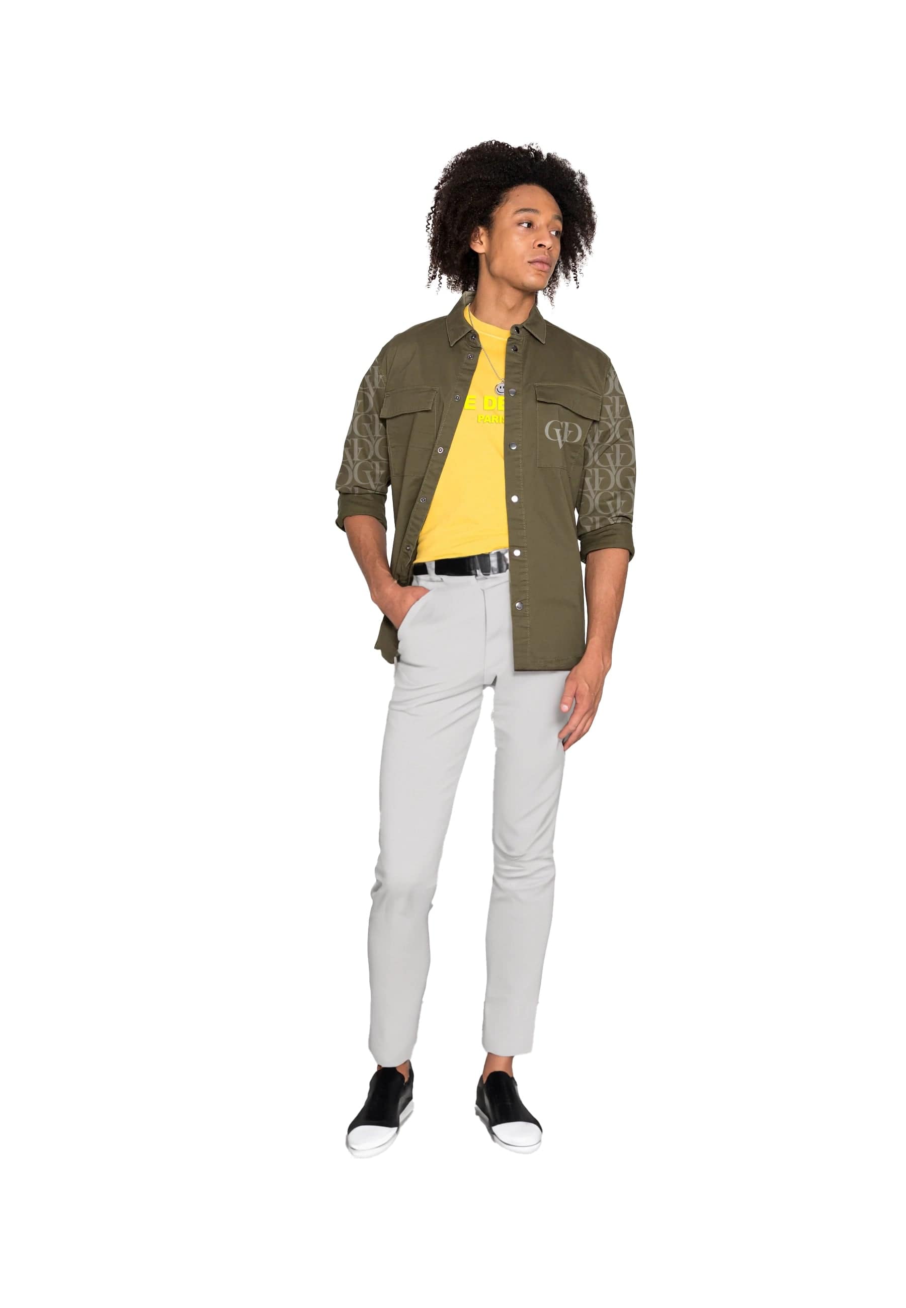 Camiseta Regular Stoned - Bicolor