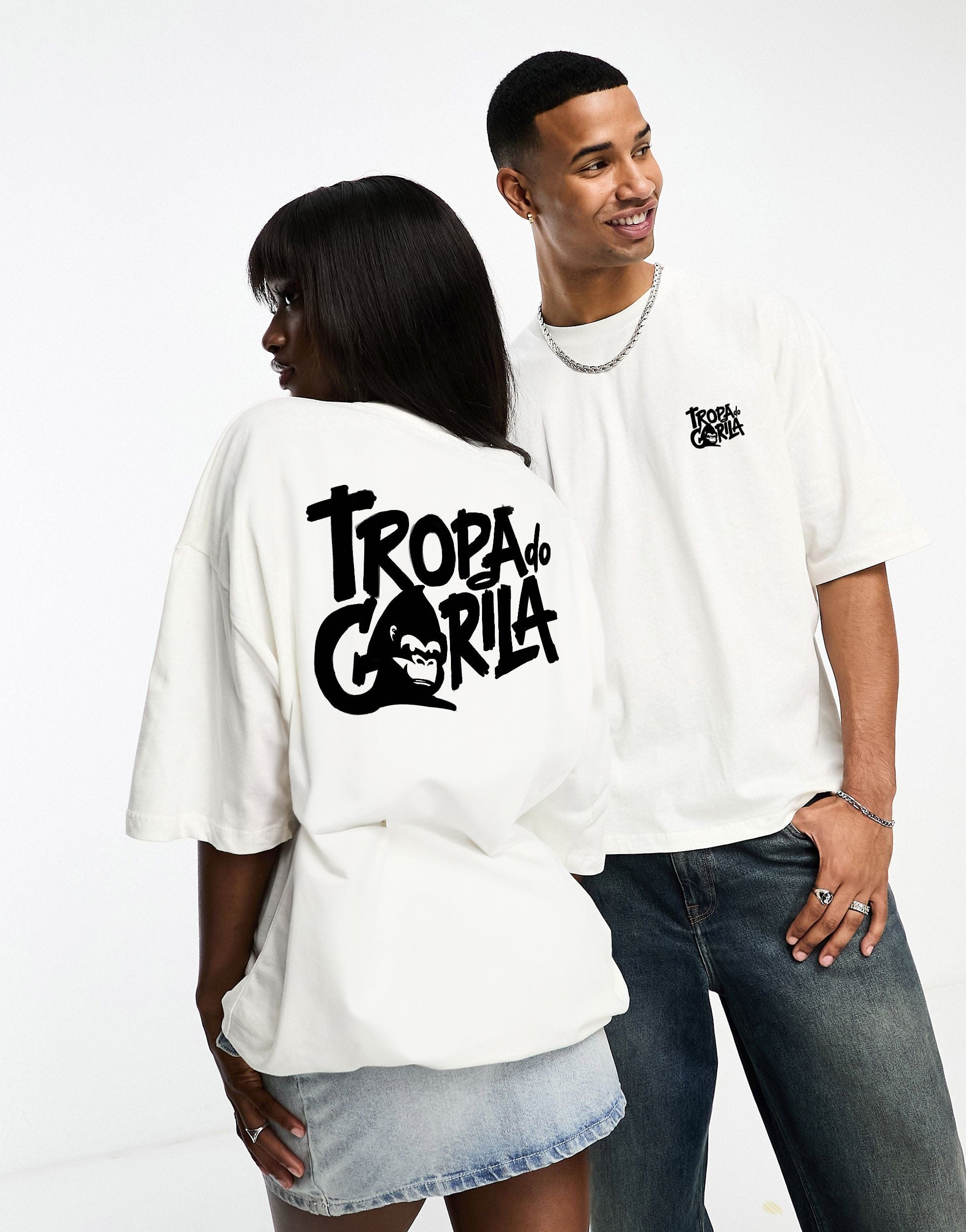 Camiseta Streetwear - Tropa Do Gorila