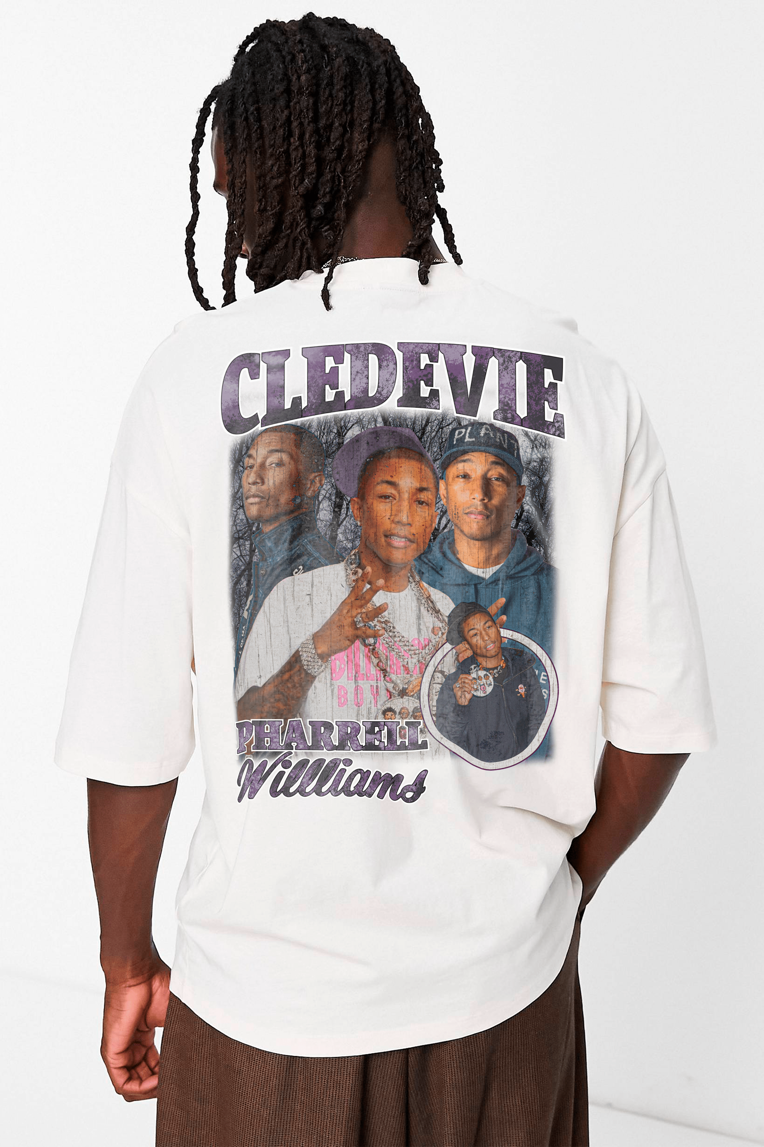 Camiseta Oversized - Pharrel Williams