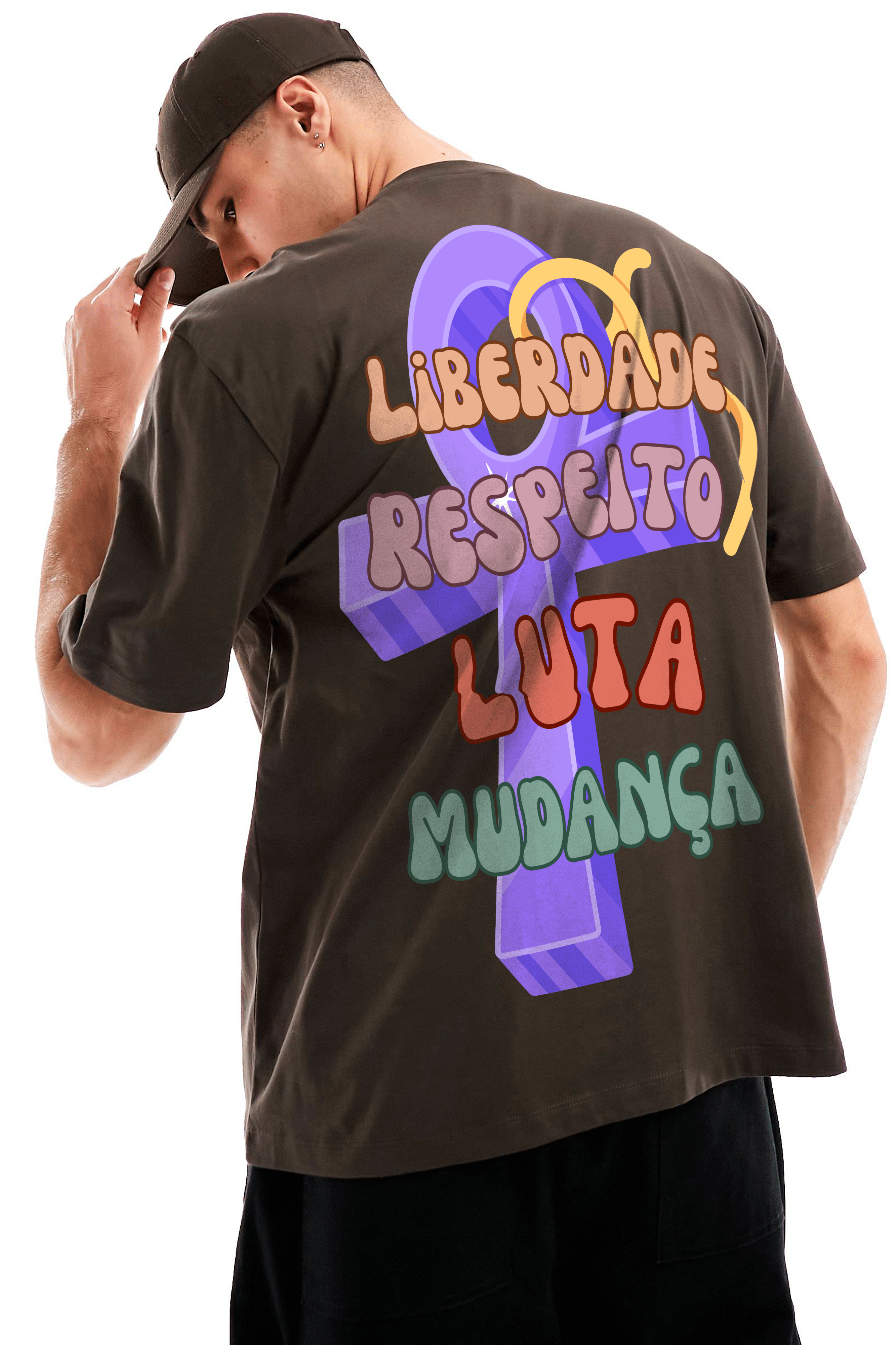Camiseta Oversized - Vini Jr. Liberdade