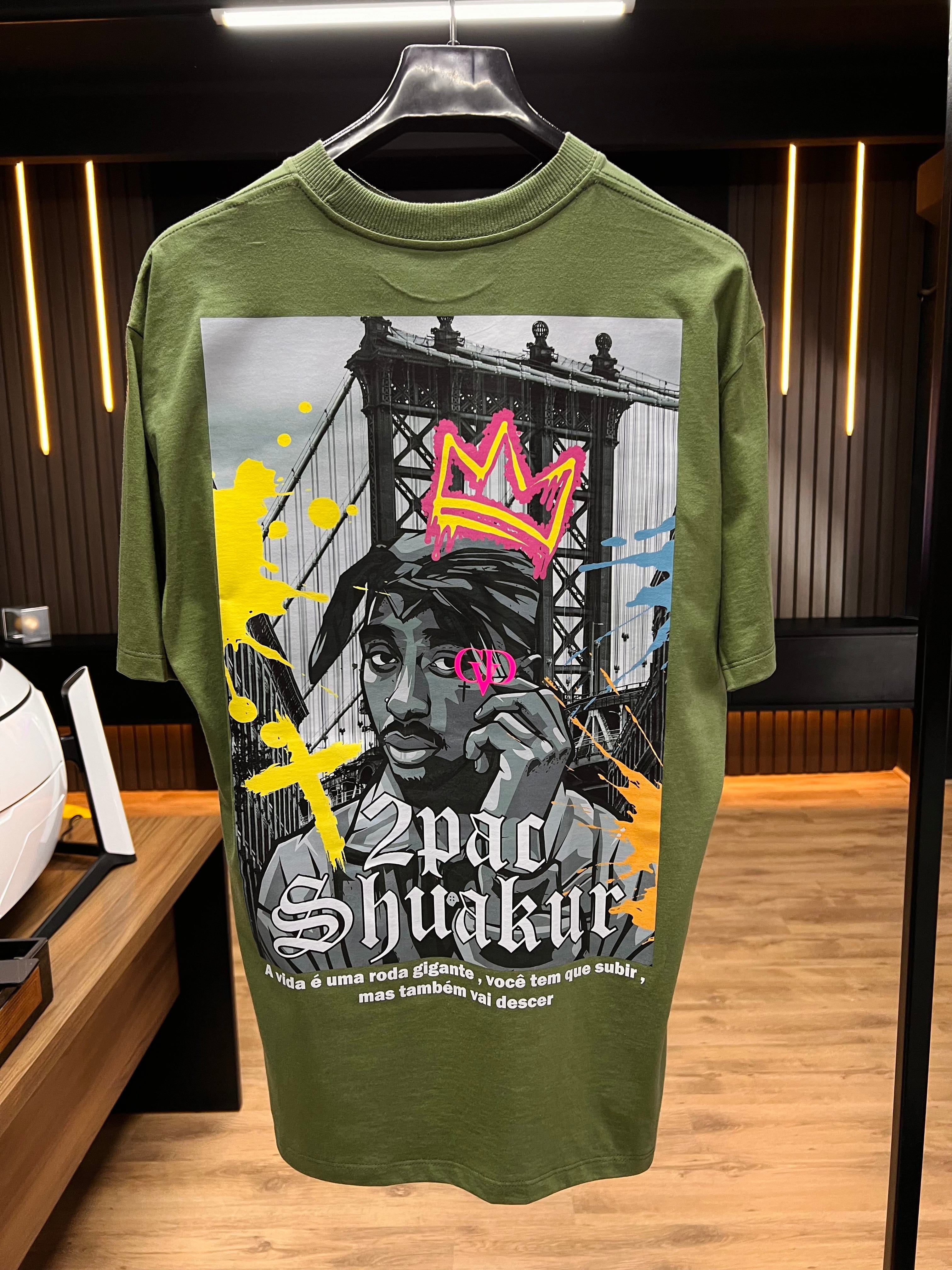 Camiseta Oversized - Drop 2Pac Paint