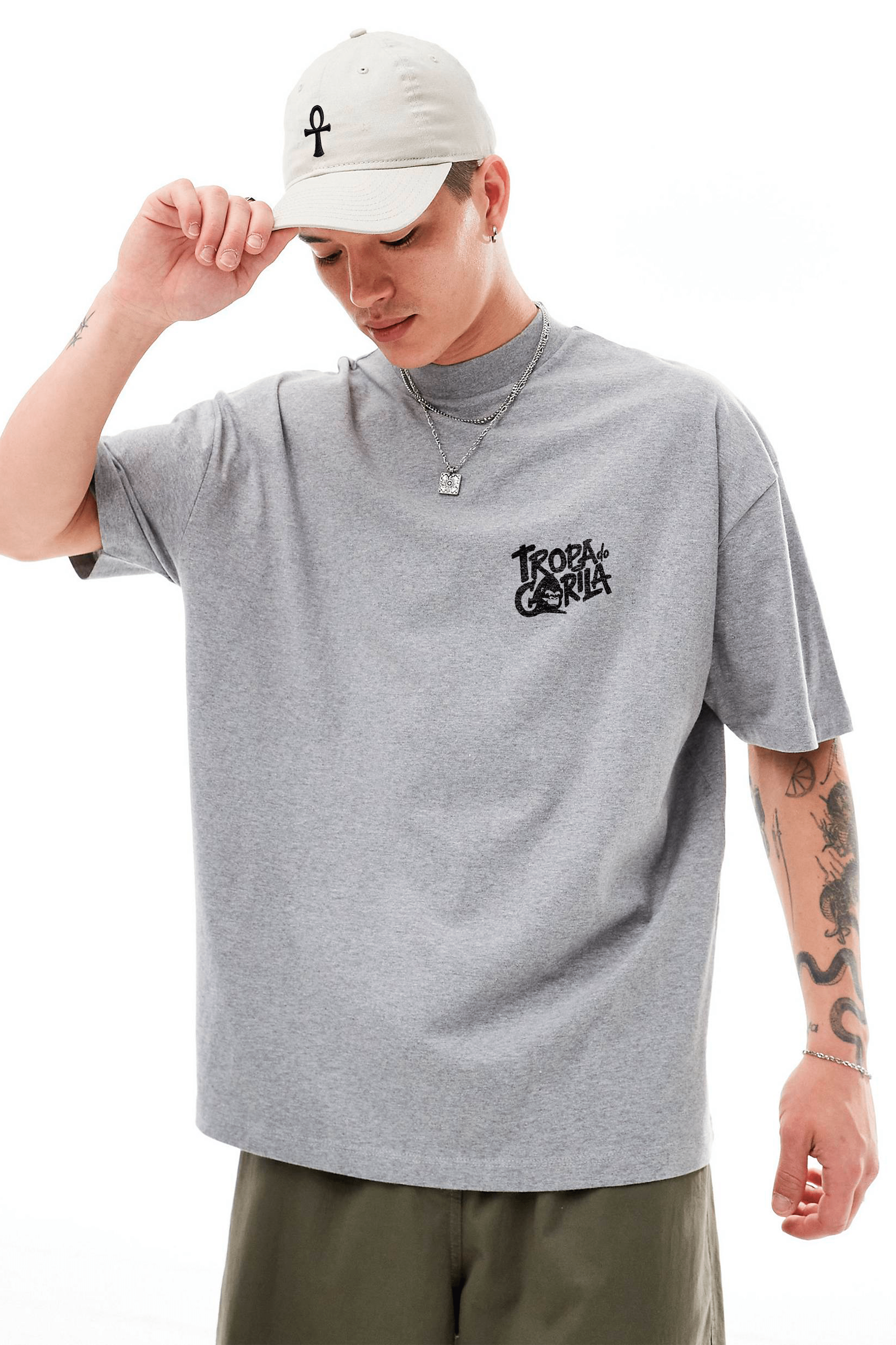 Camiseta Streetwear - Tropa Do Gorila