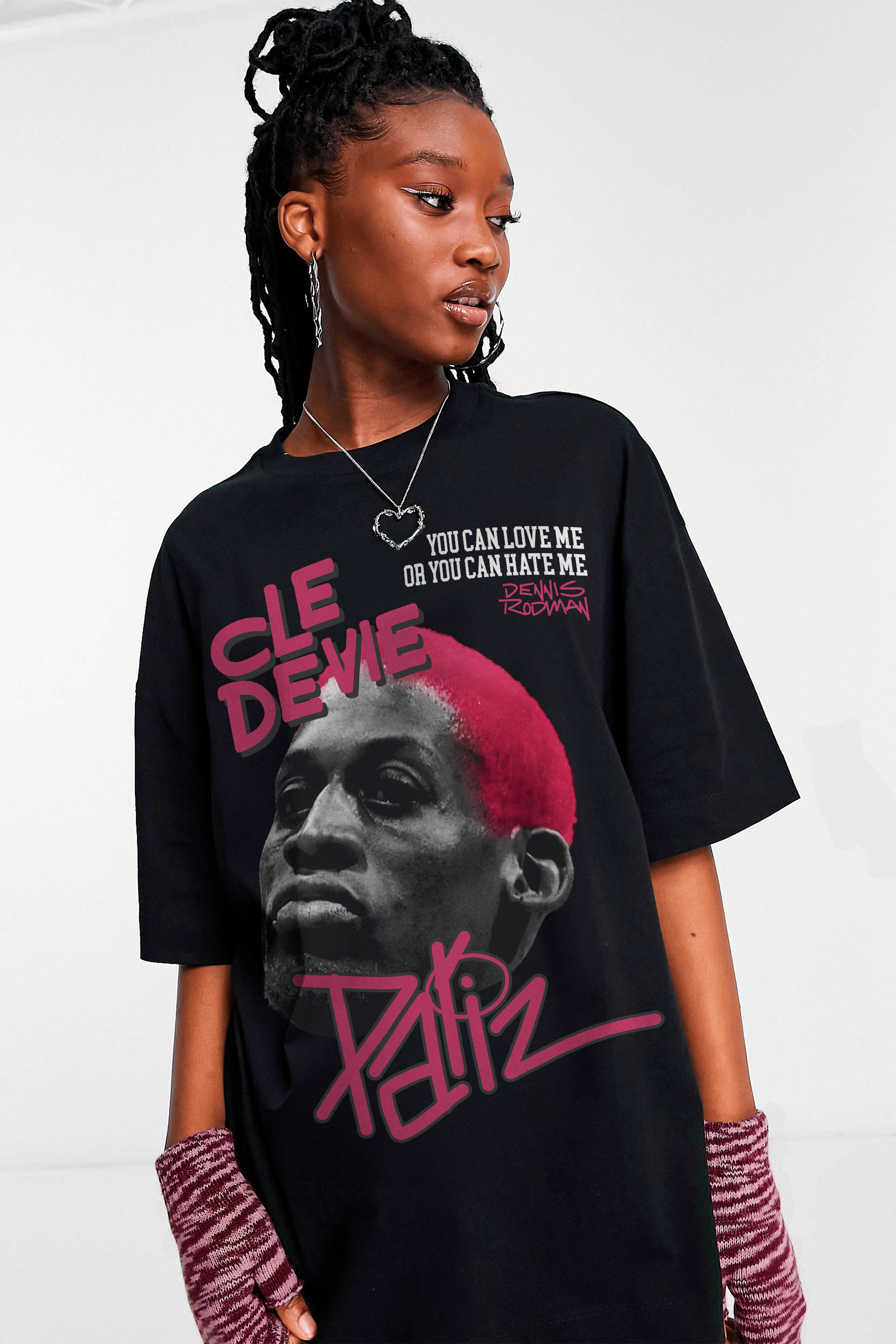 Camiseta Oversized - Dennis Rodman