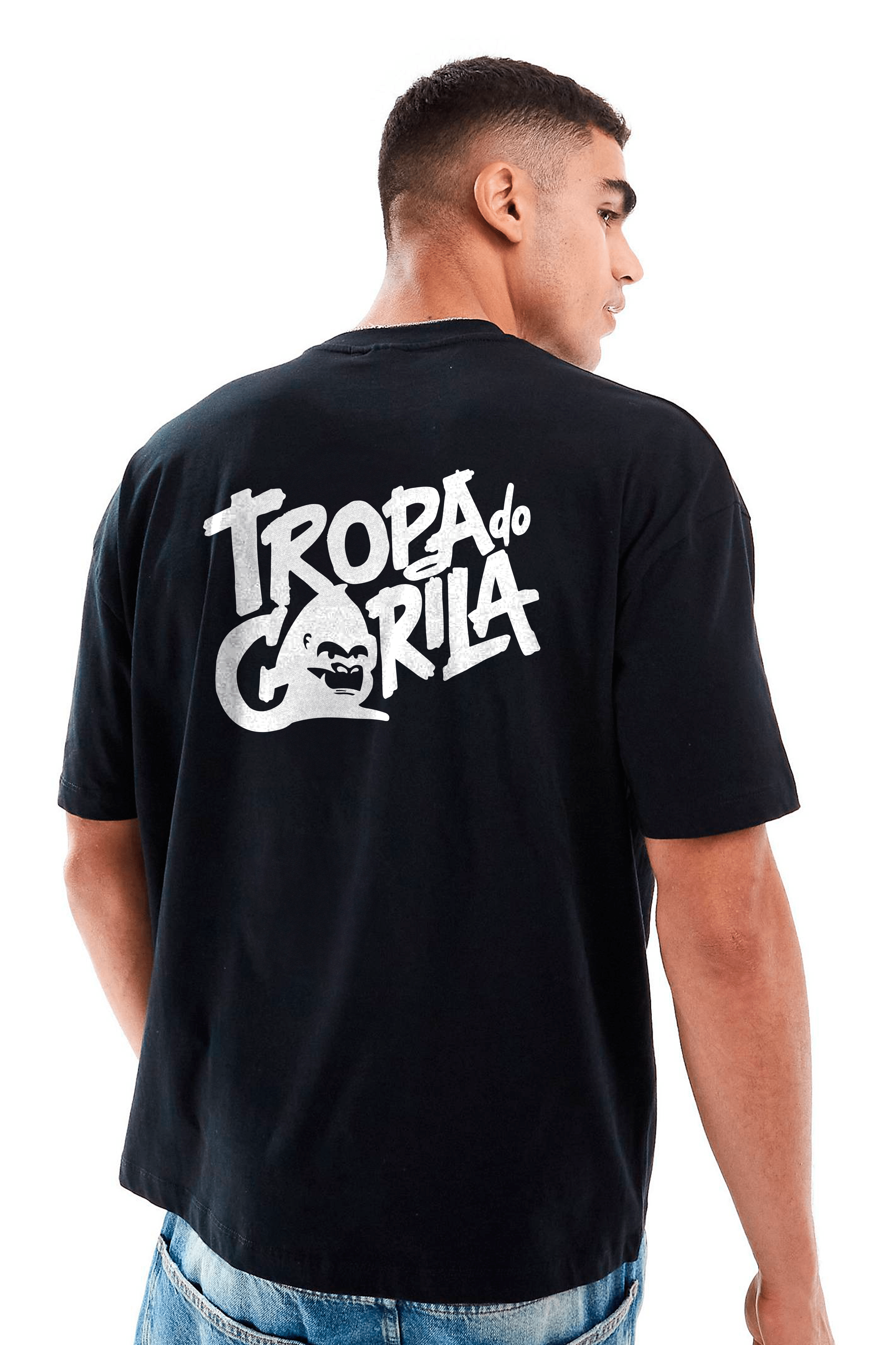 Camiseta Streetwear - Tropa Do Gorila