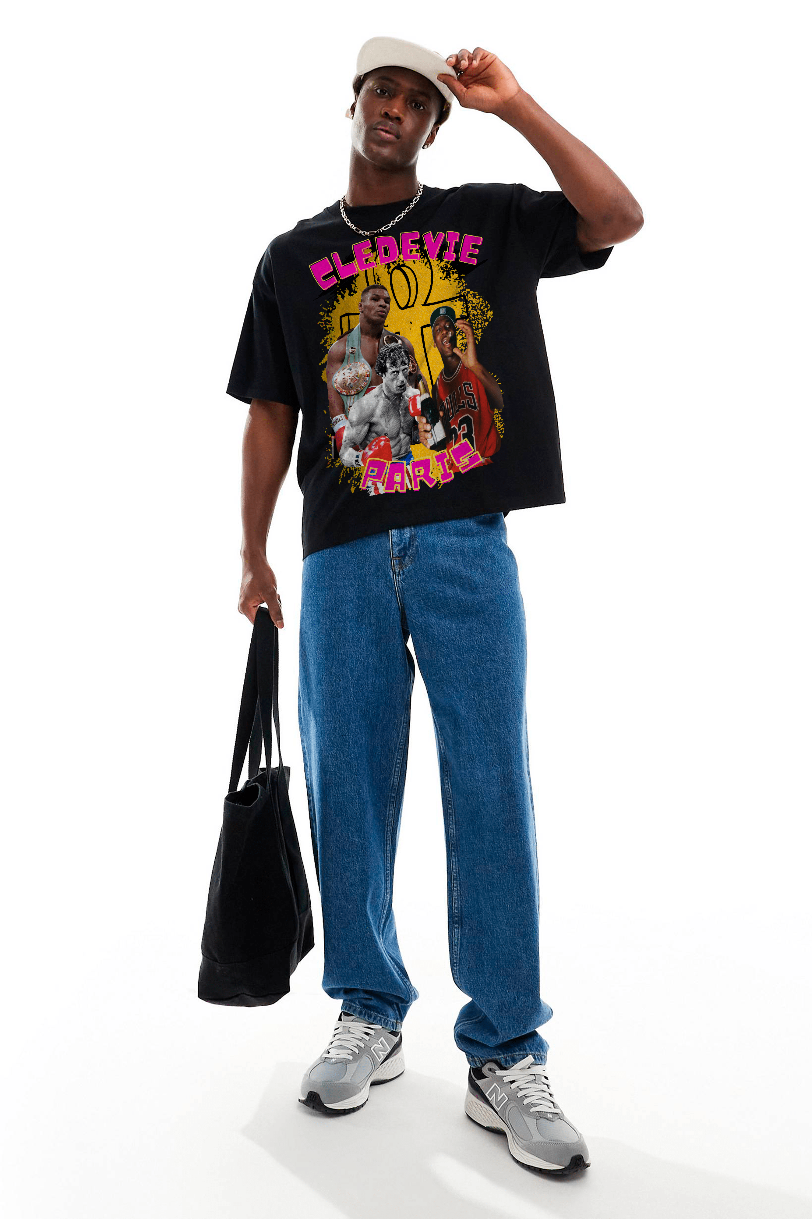 Camiseta Oversized - Tayson + Jordan + Balboa
