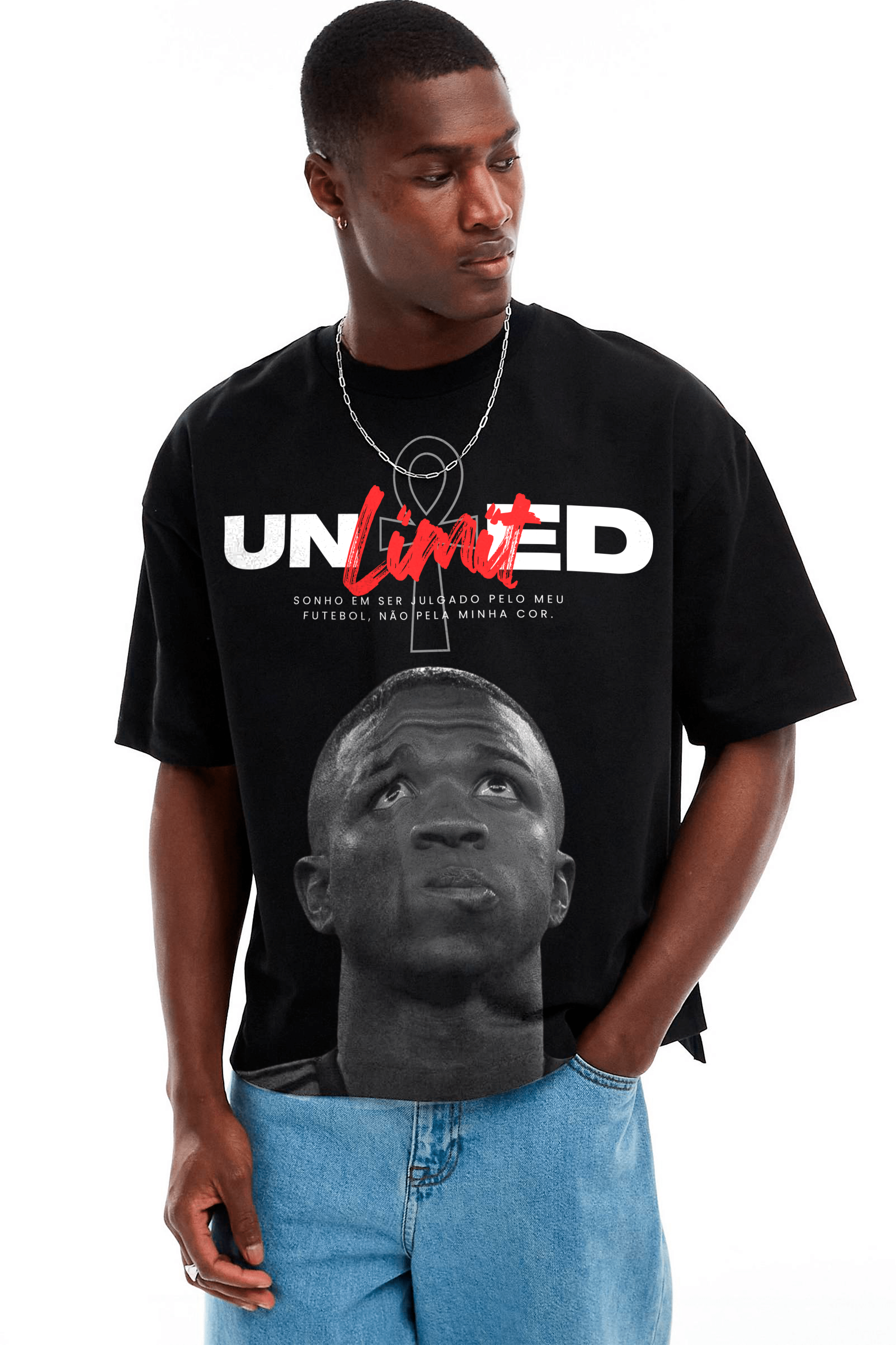 Camiseta Streetwear - Vini Jr. Beyond