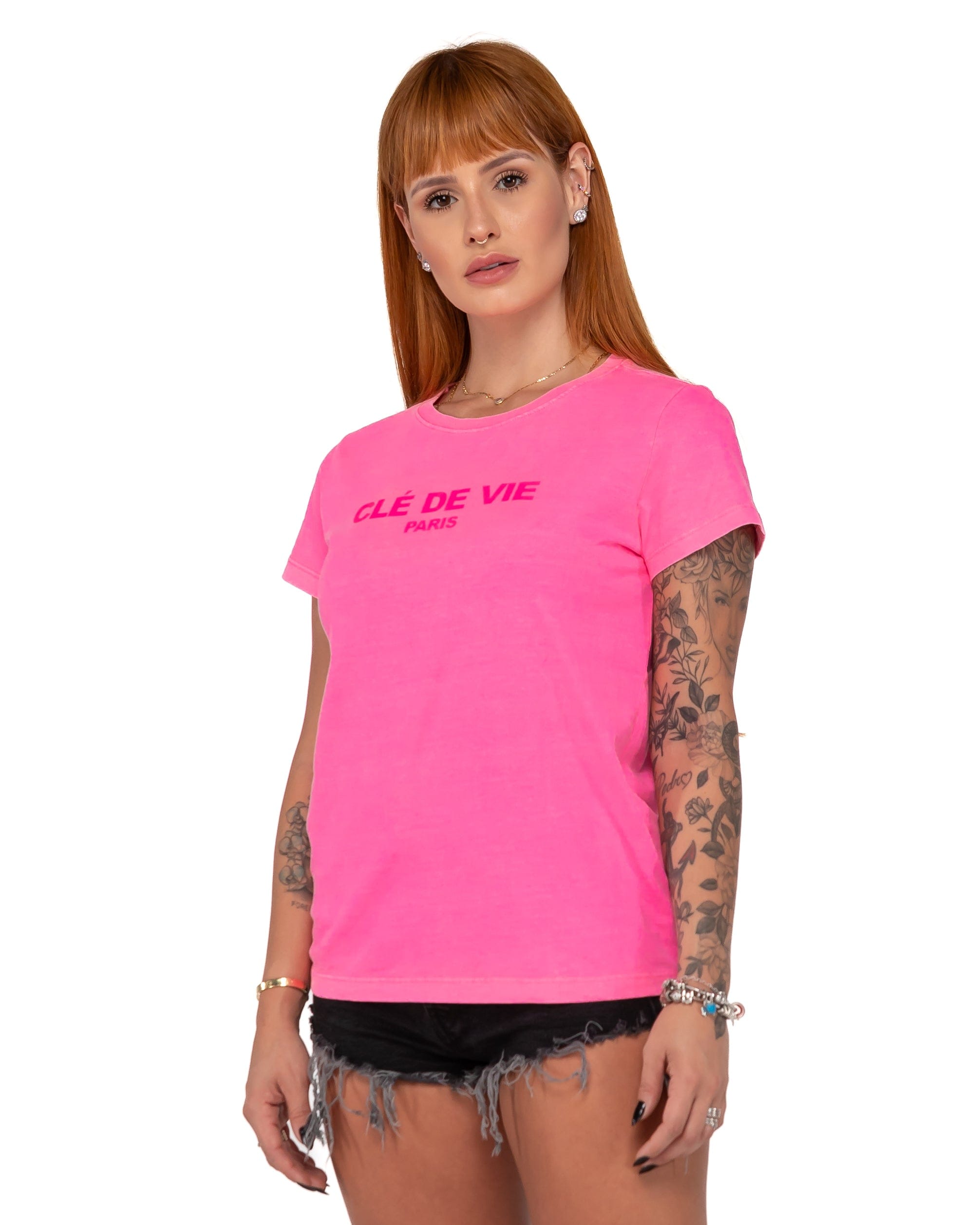Camiseta Feminina - Bicolor