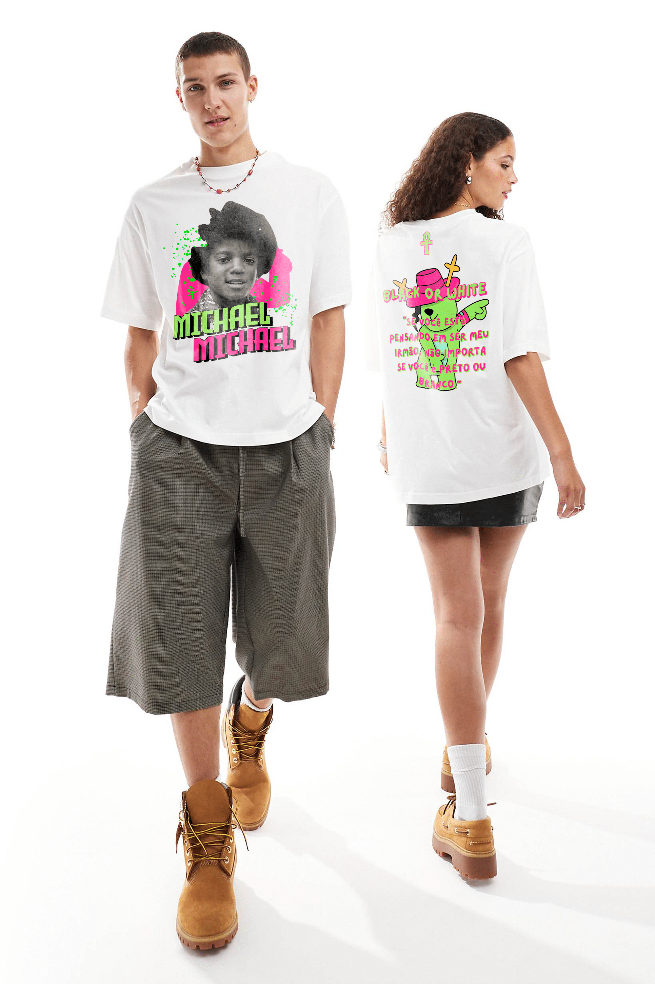 Camiseta Streetwear - Michael Jackson