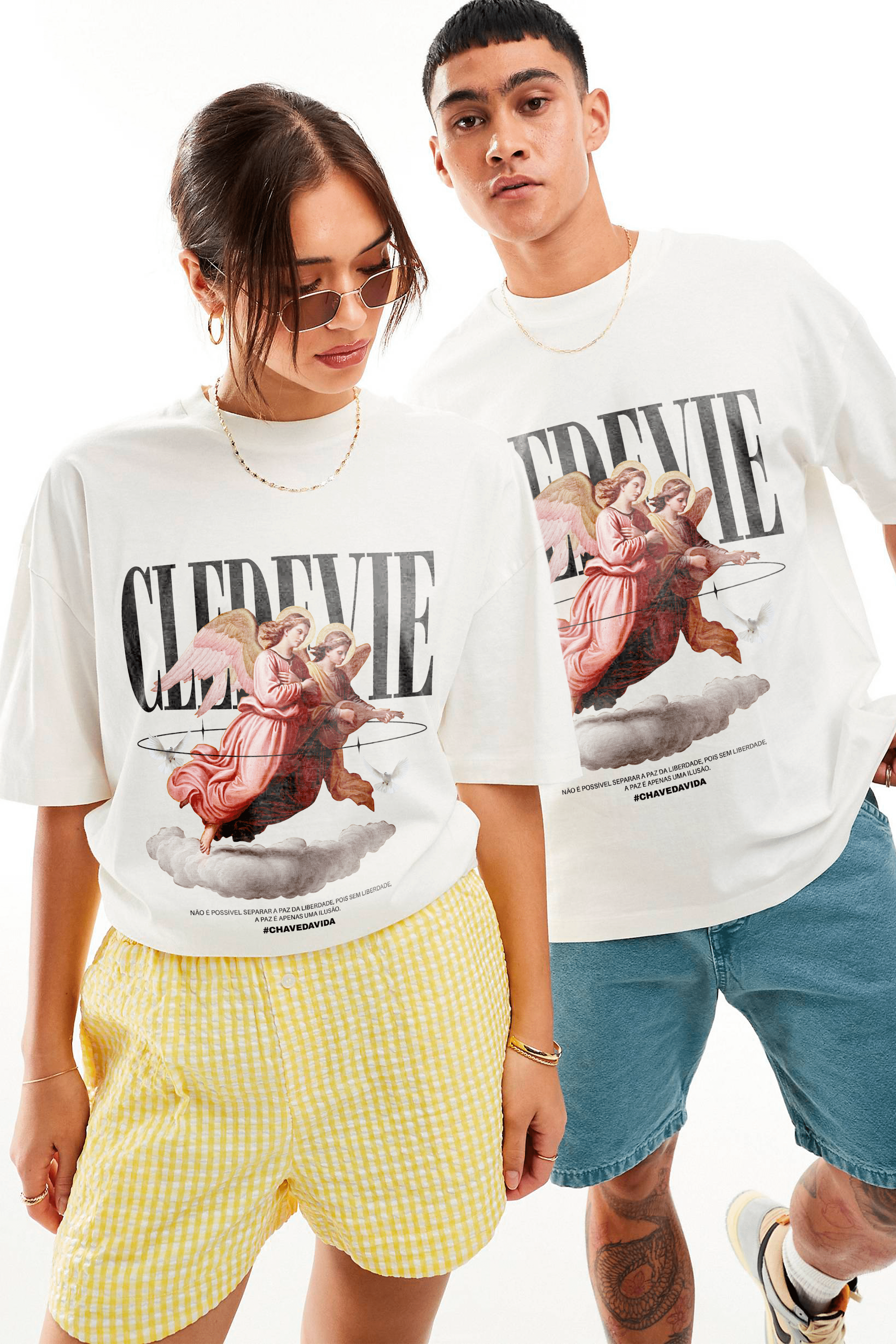 Camiseta Oversized - Liberdade