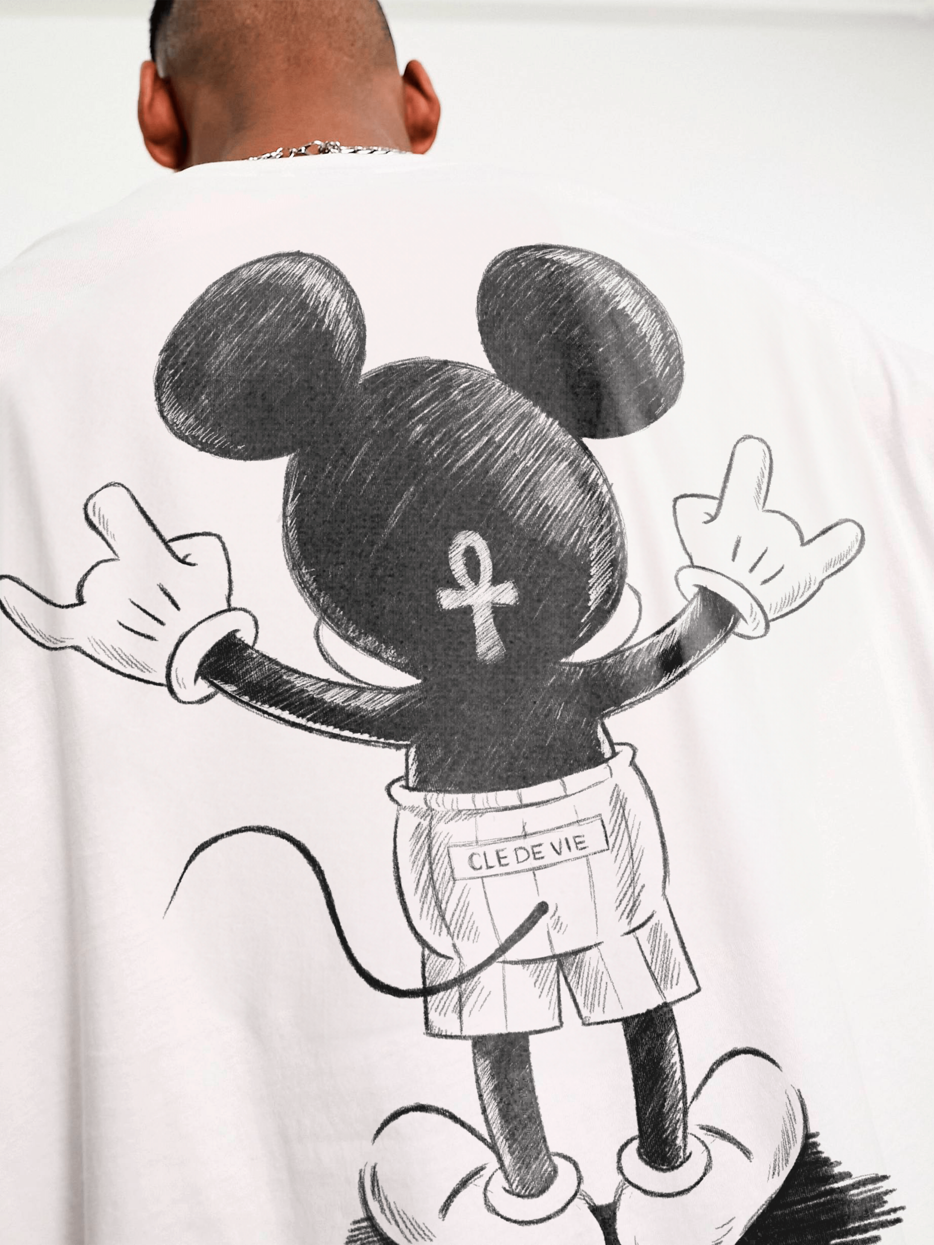 Camiseta Oversized - Mickey Art