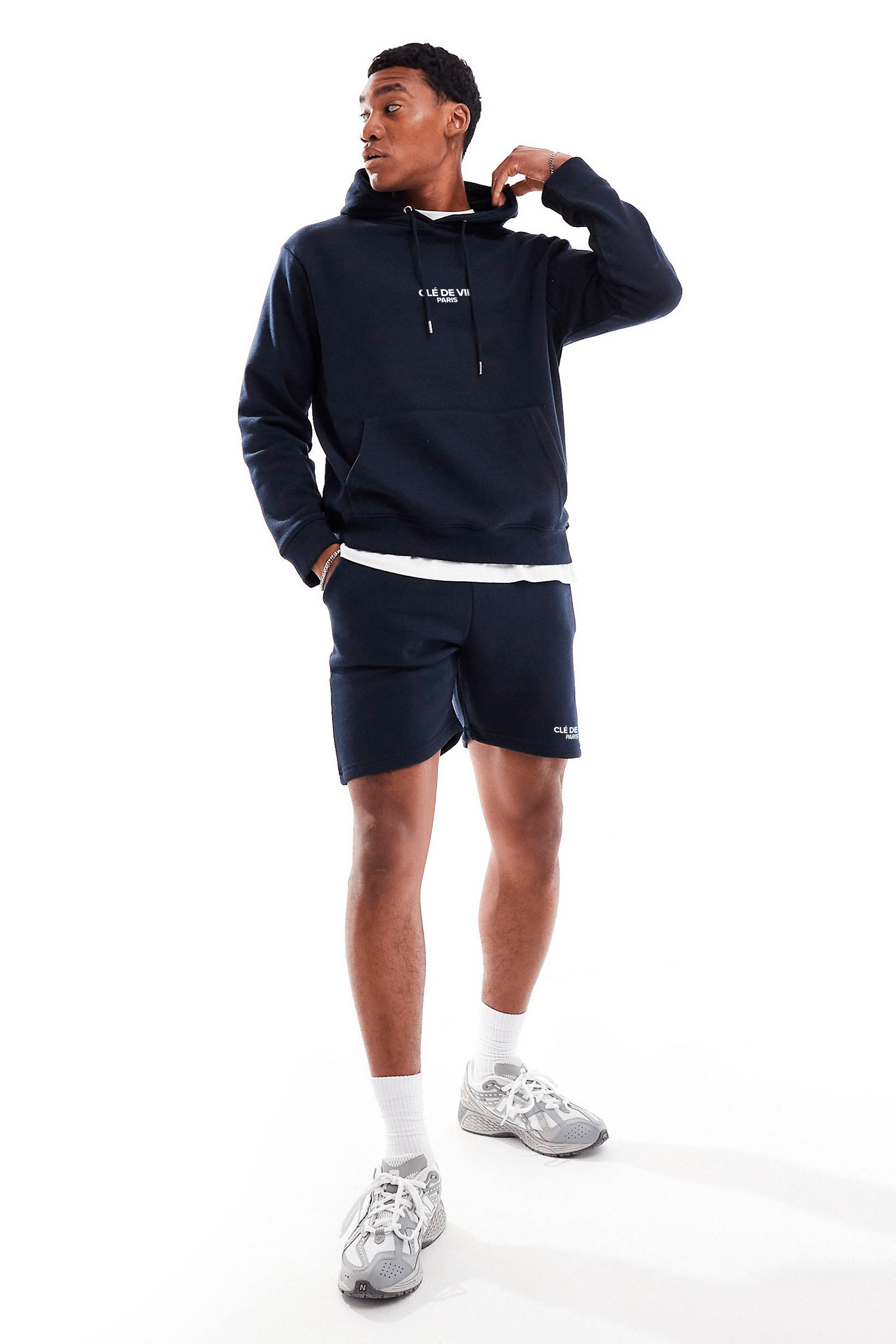Conjunto Moletom Capuz - Bicolor