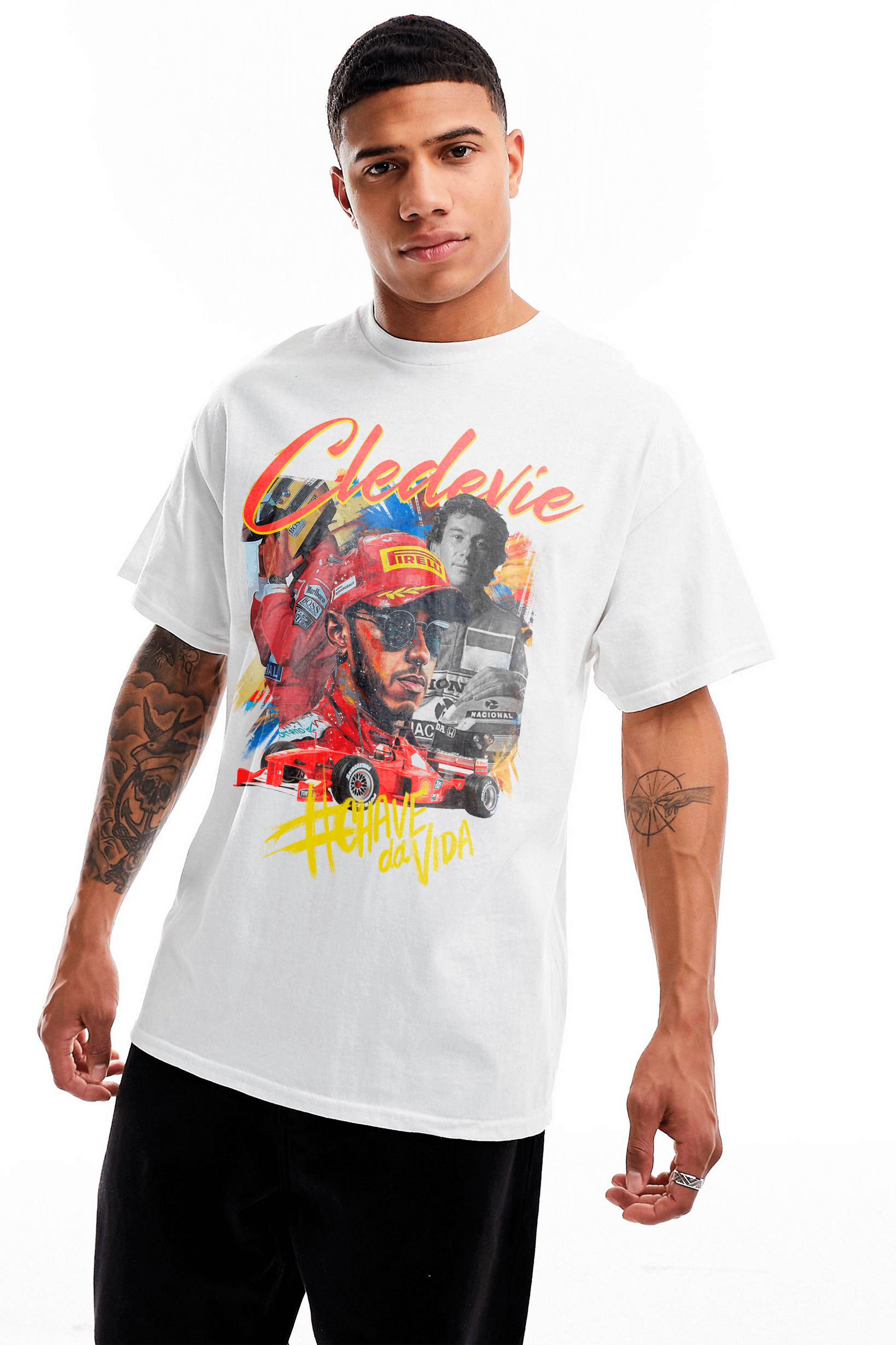 Camiseta Streetwear - Lewis Hamilton