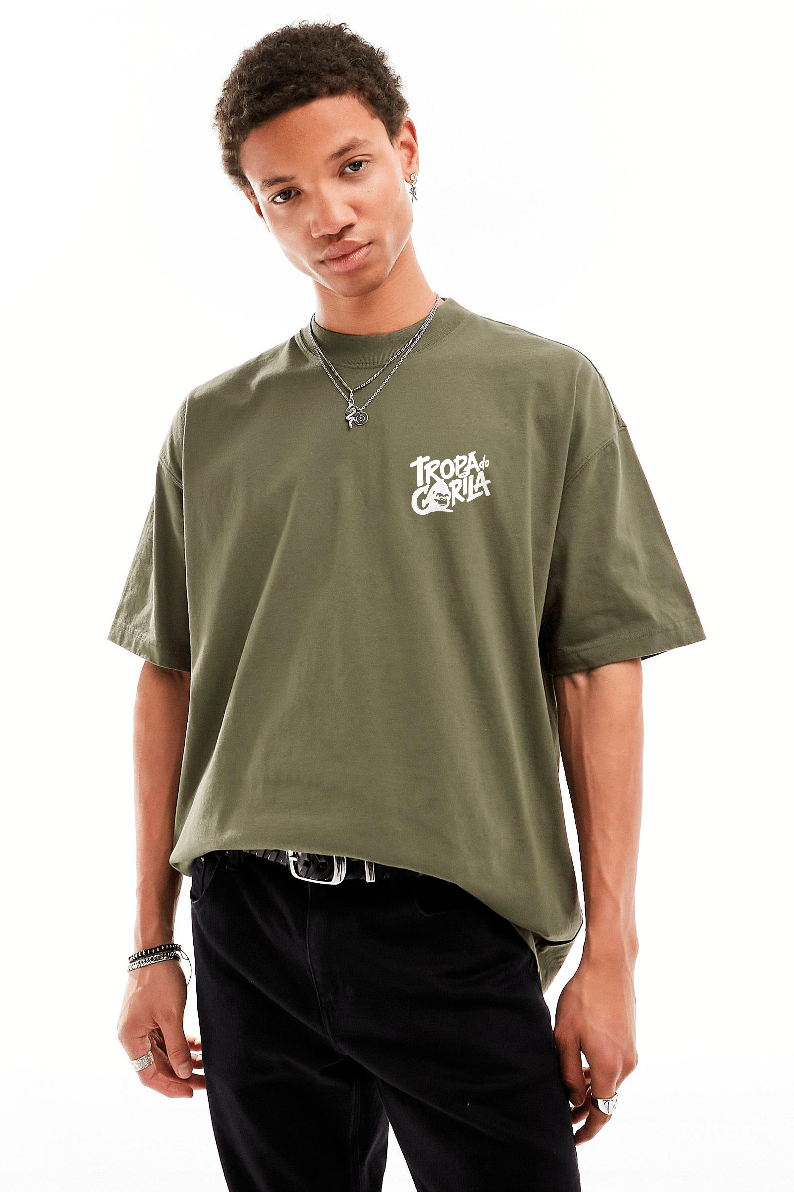 Camiseta Streetwear - Tropa Do Gorila