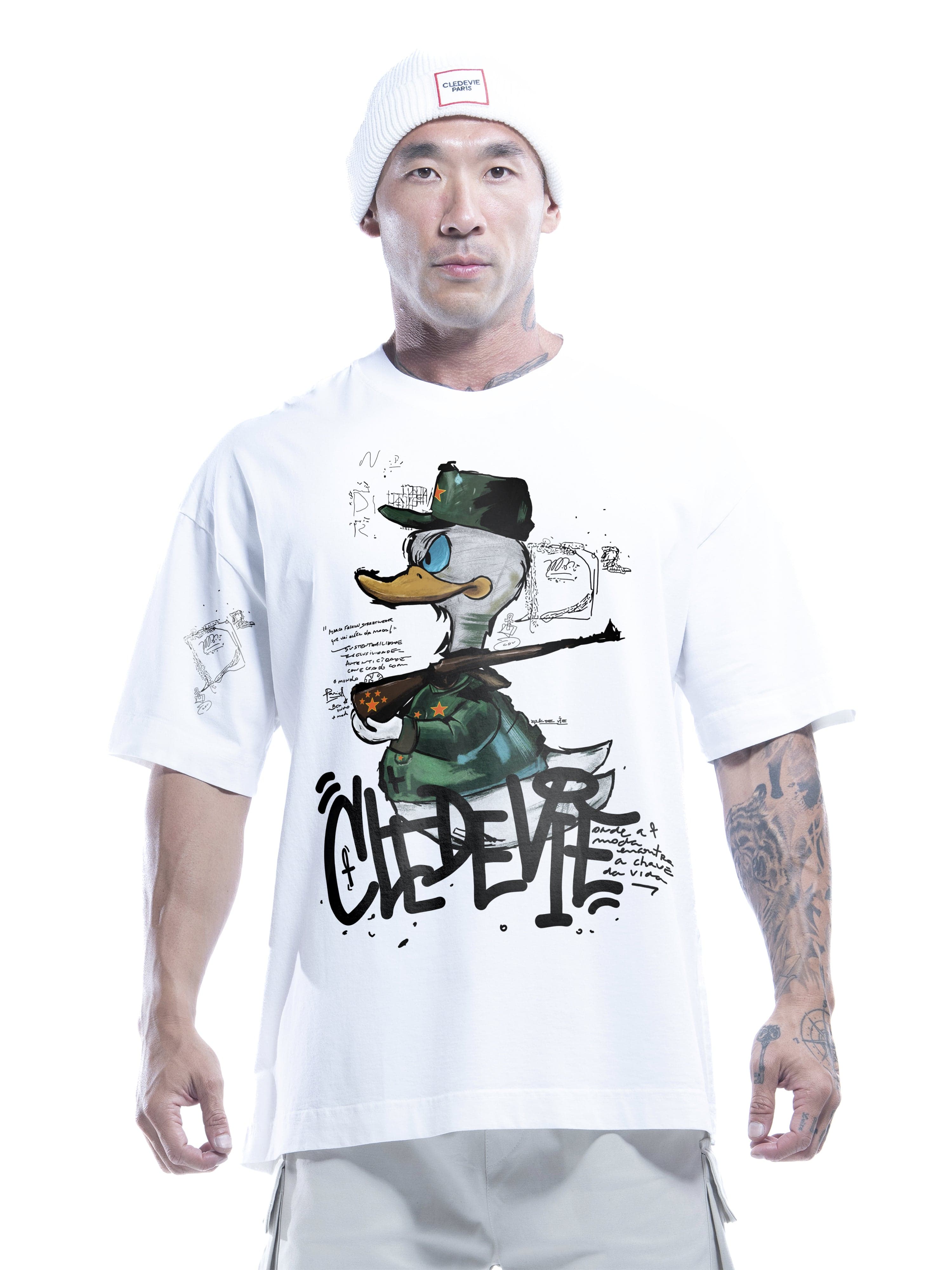Camiseta Oversized - War Duck