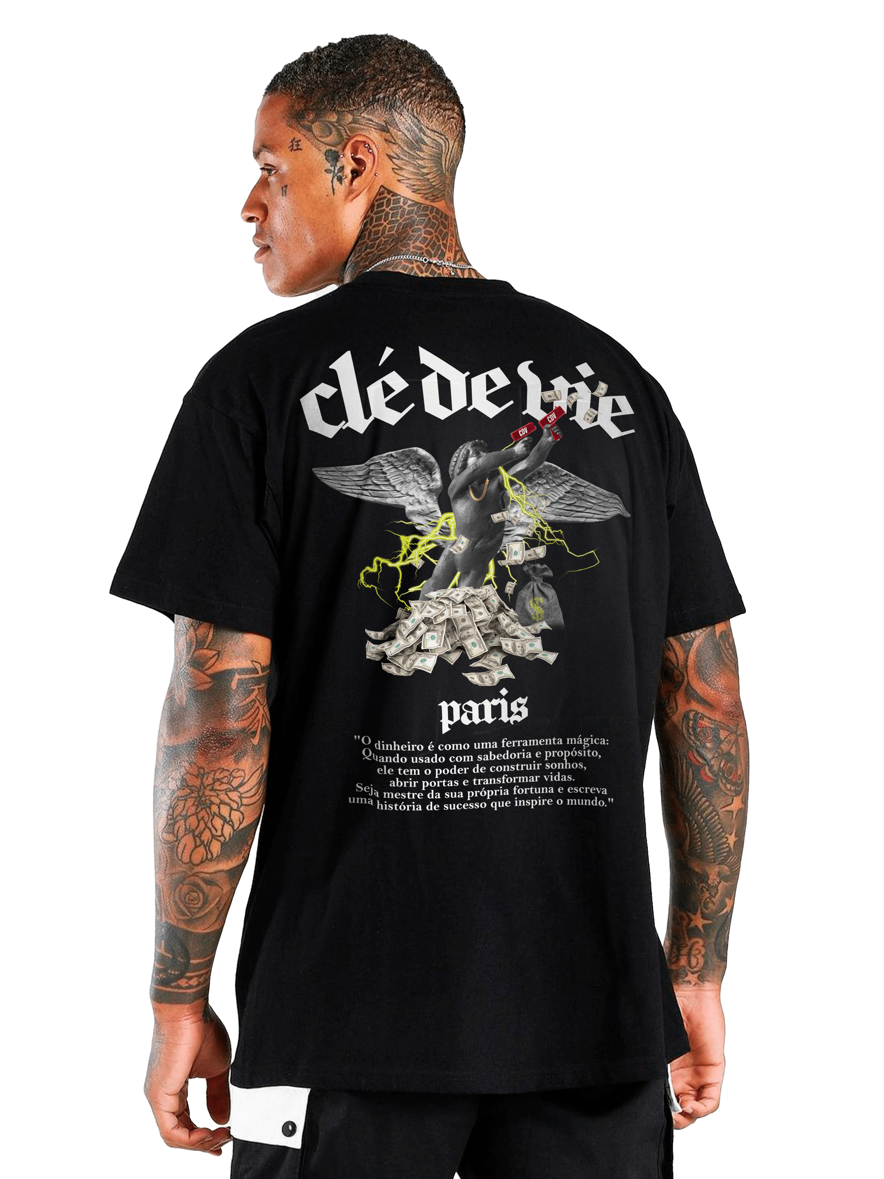 Camiseta Oversized - Anjos