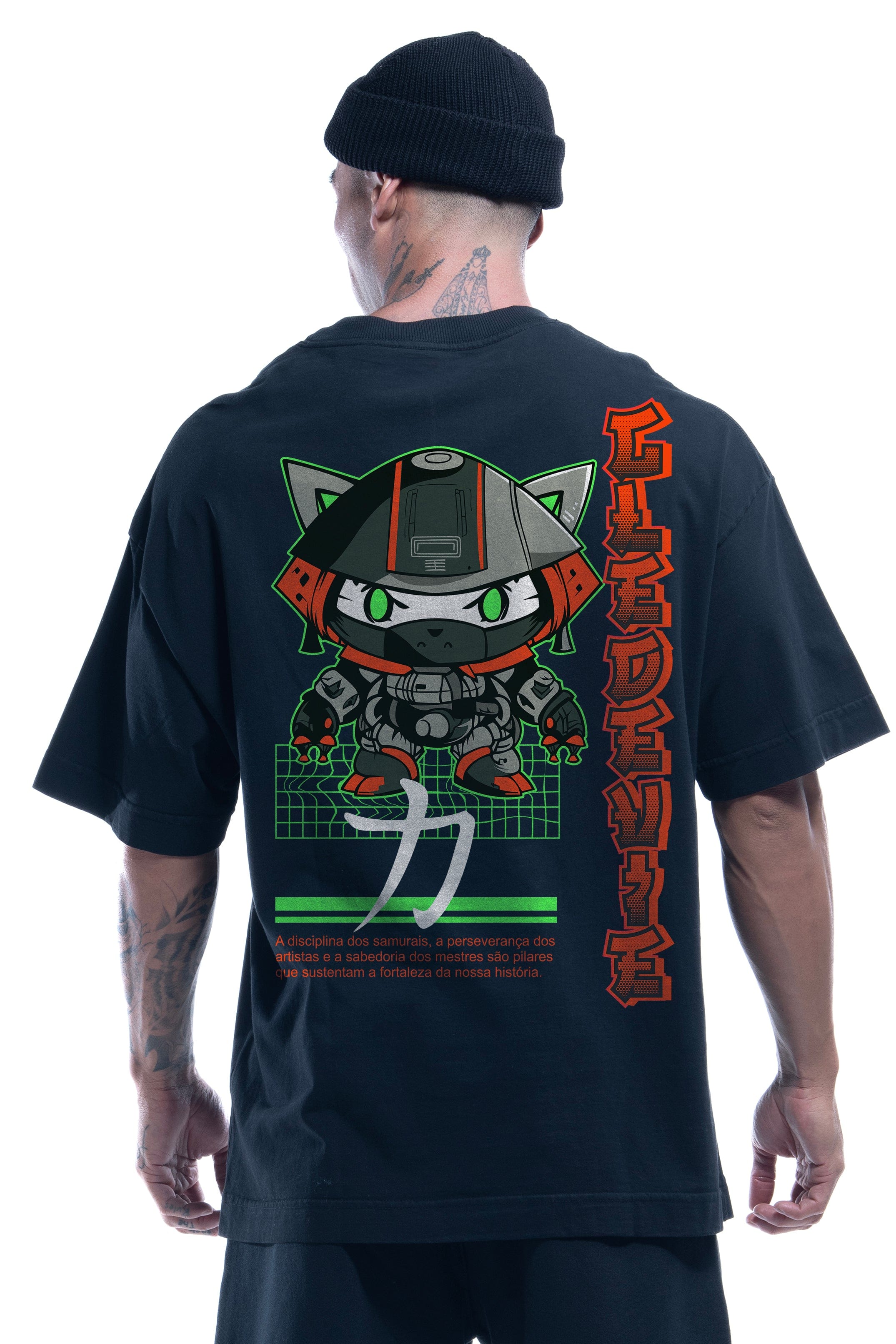 Camiseta Oversized - Tokyo Samurai