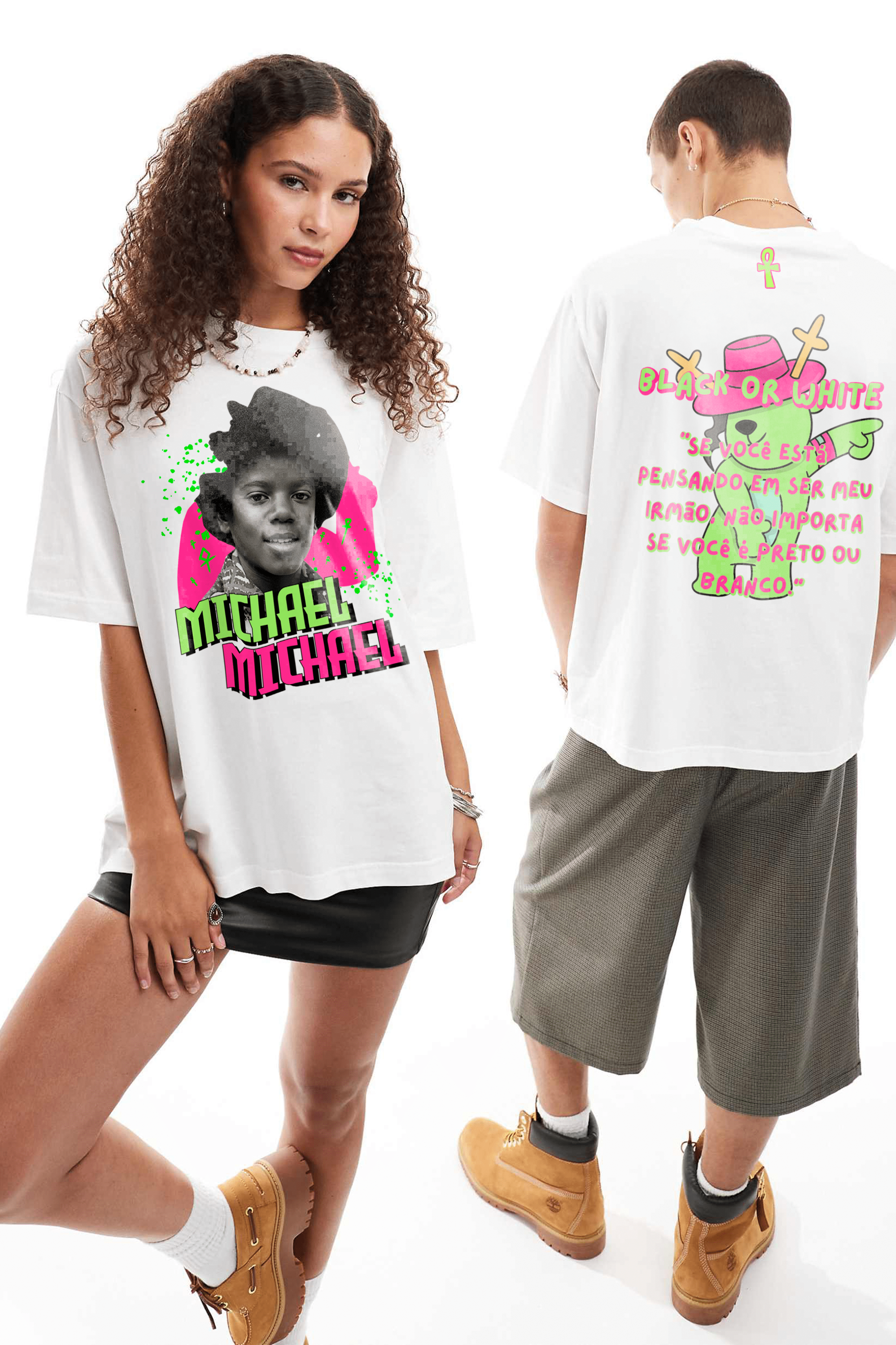 Camiseta Streetwear - Michael Jackson