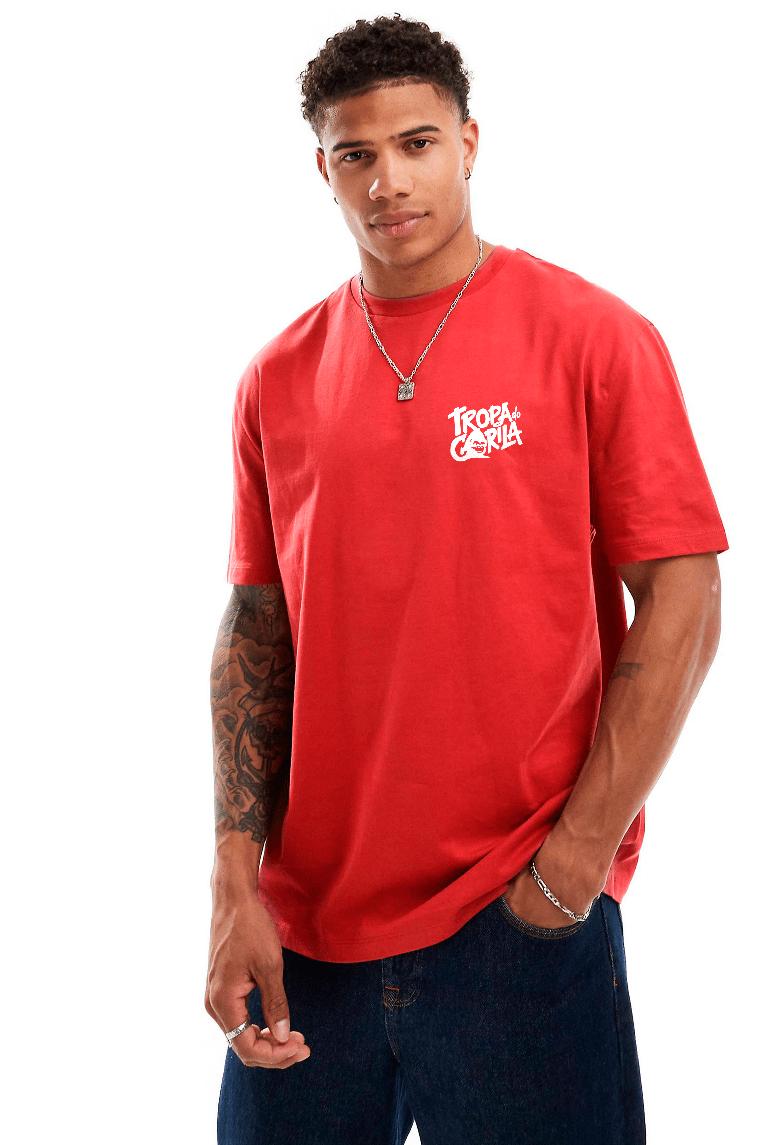 Camiseta Streetwear - Tropa Do Gorila
