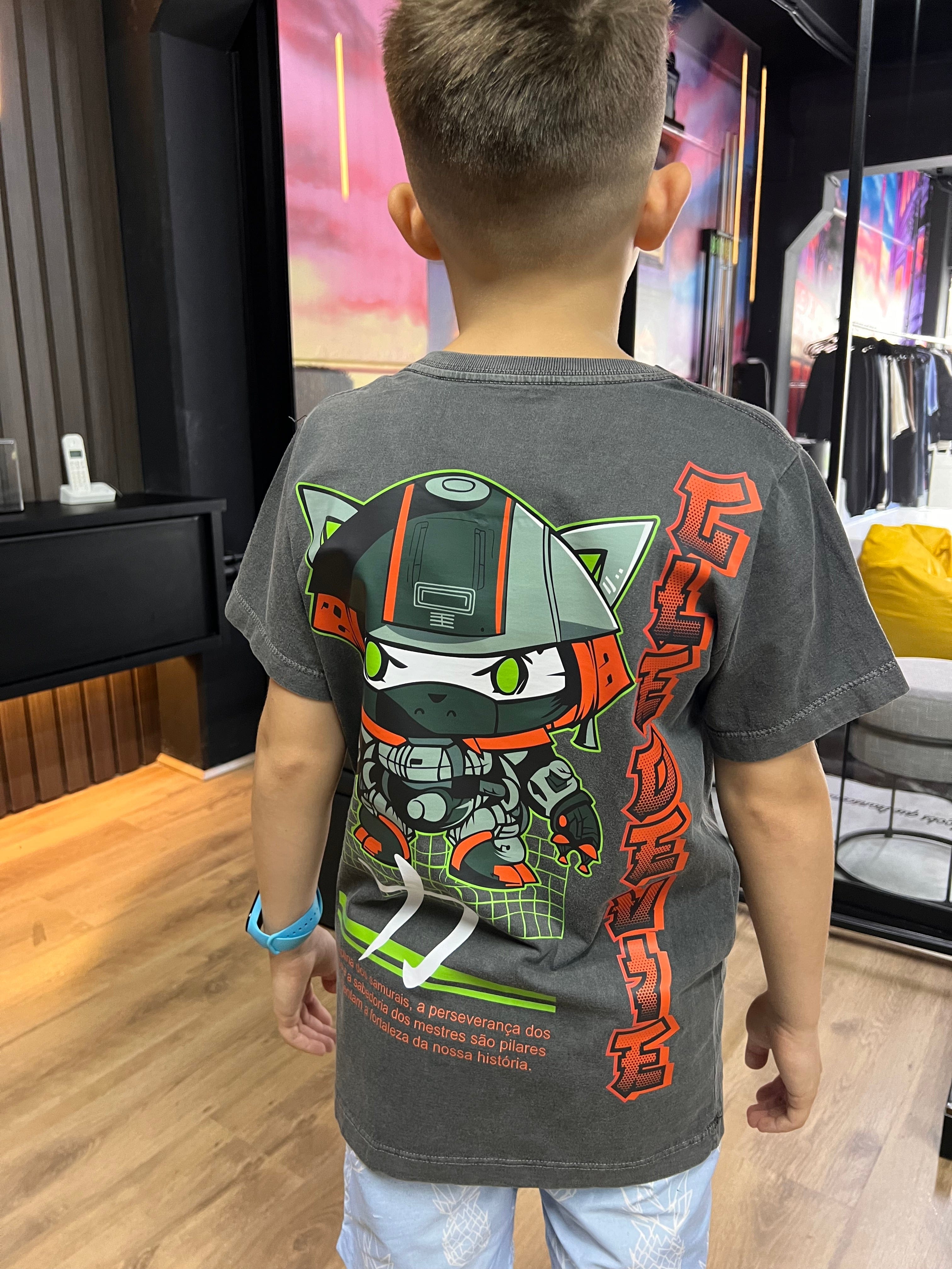 Camiseta Kids - Tokyo Samurai