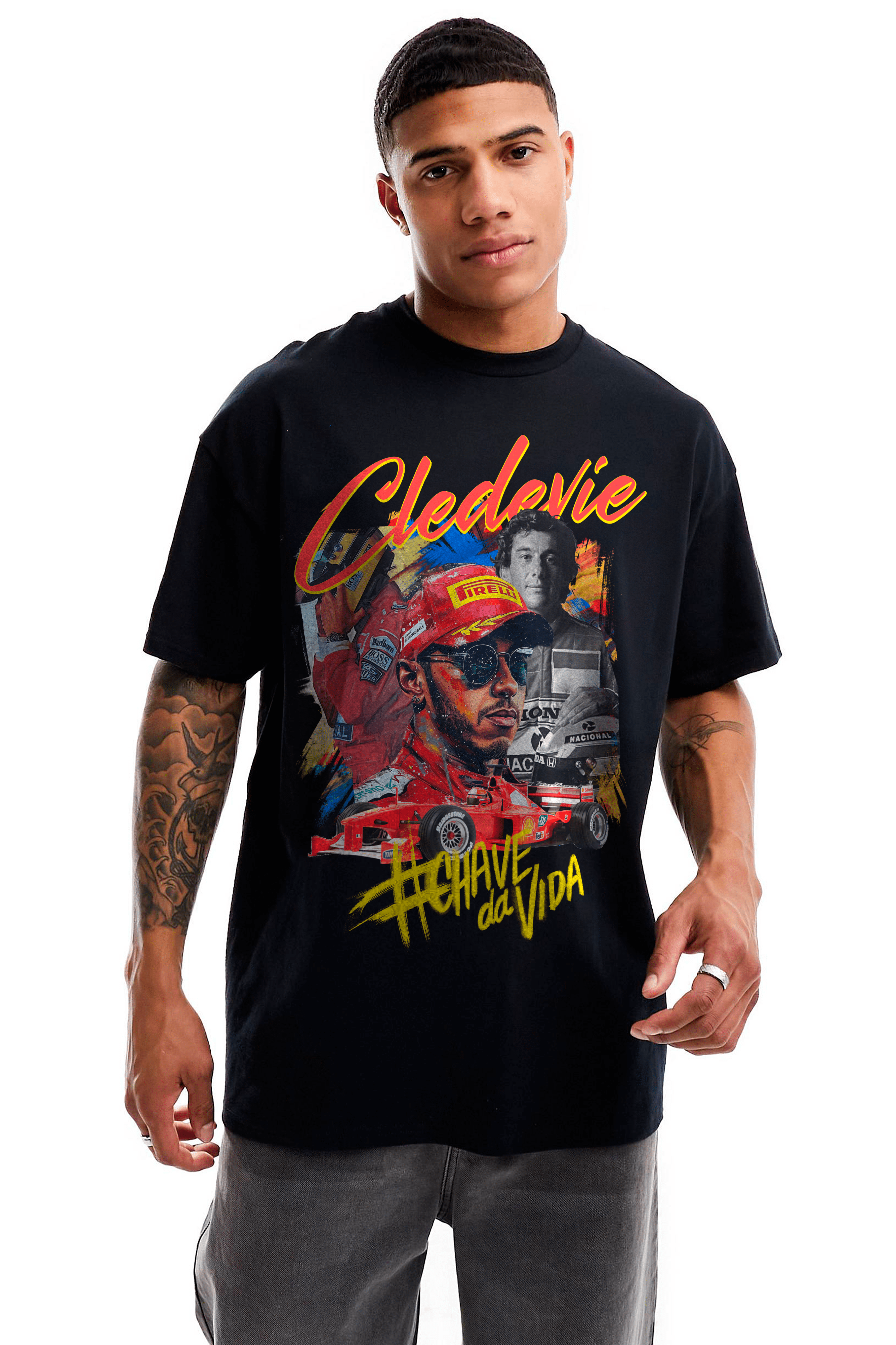 Camiseta Streetwear - Lewis Hamilton