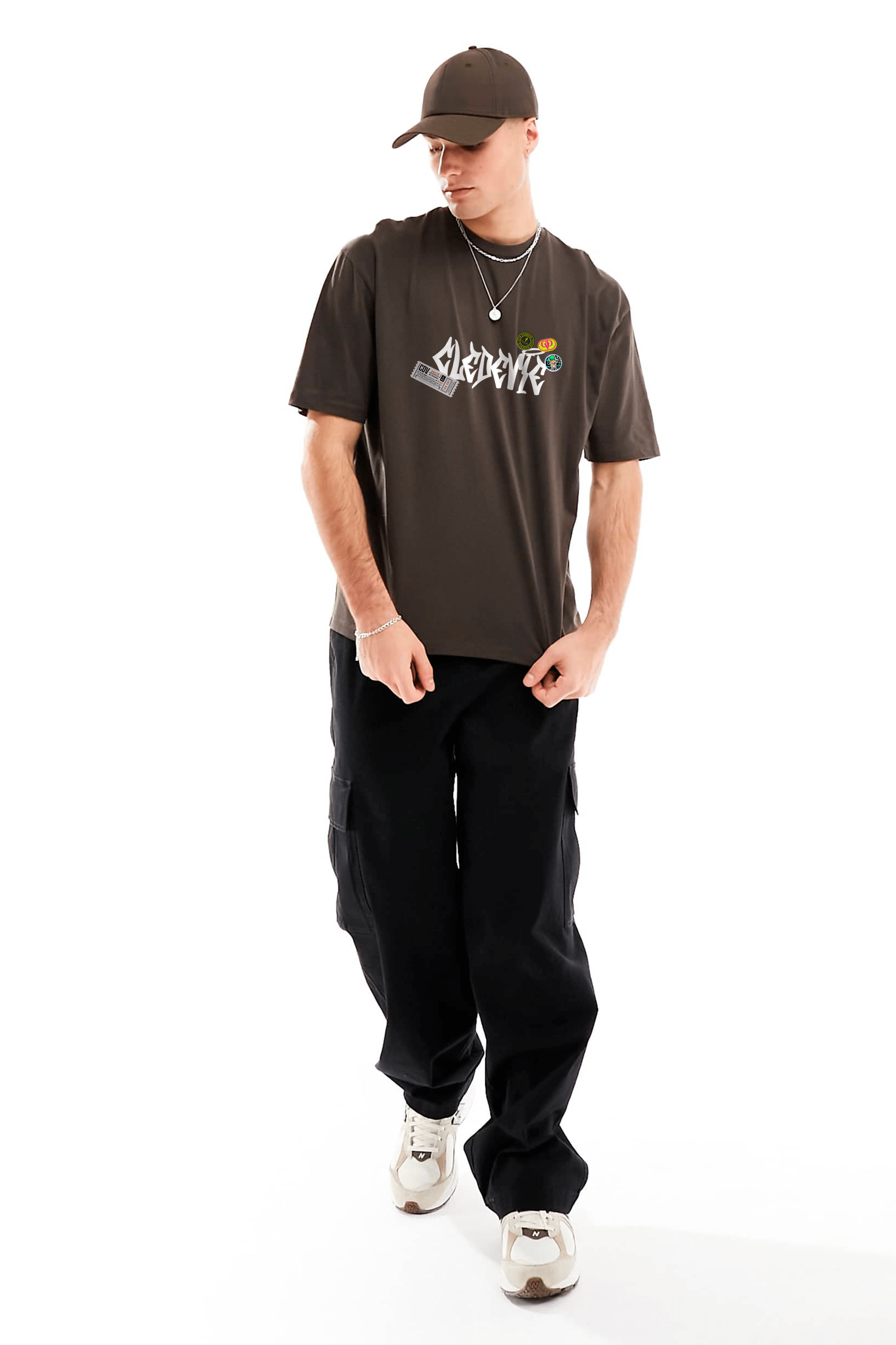 Camiseta Oversized Cledevie - Outlaw Ruptura