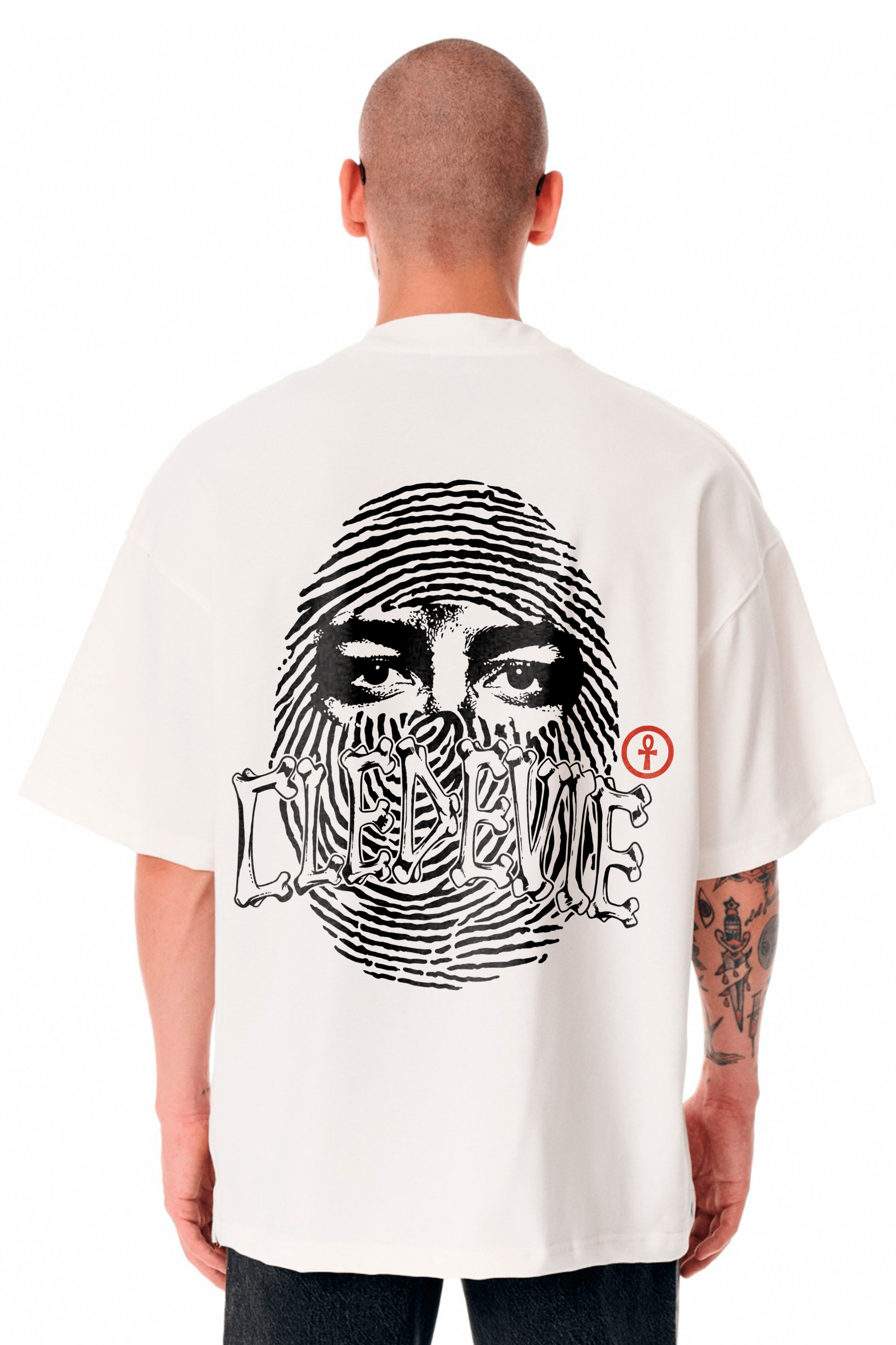 Camiseta Oversized Cledevie - Uncode Ruptura