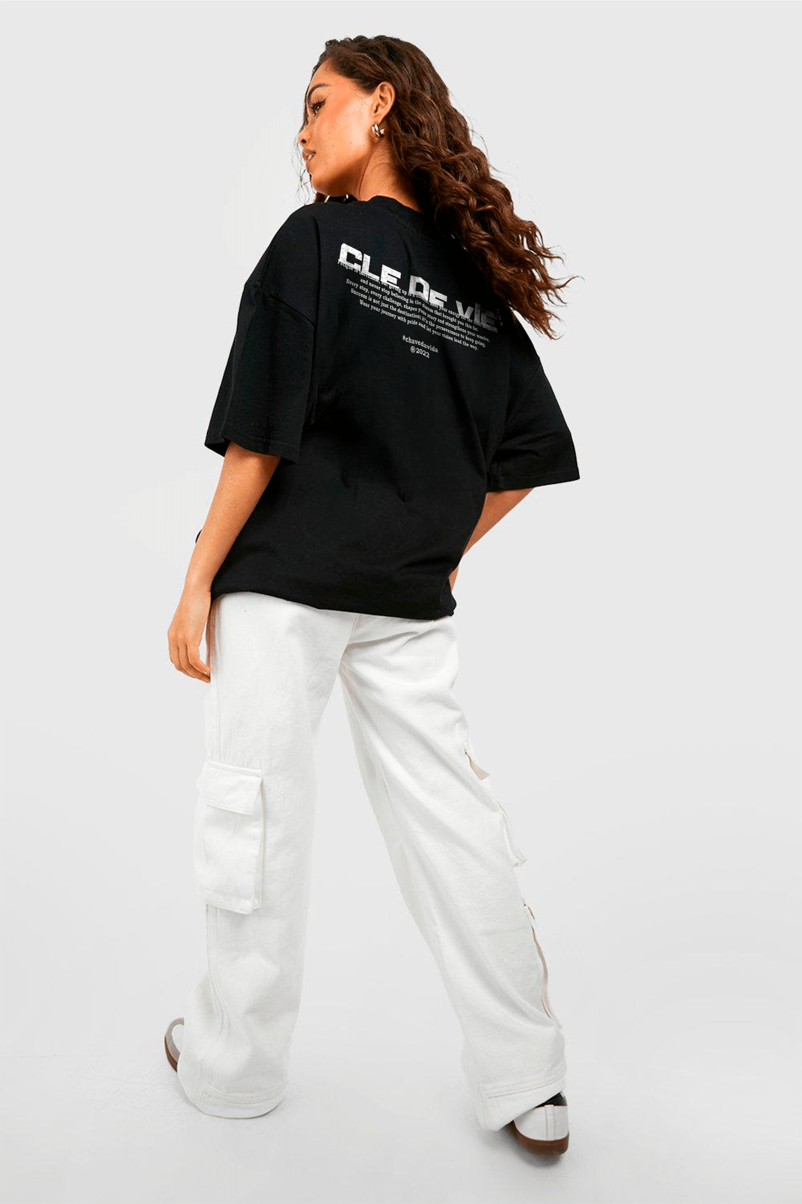 Camiseta Oversized Feminina - Legacy Ruptura