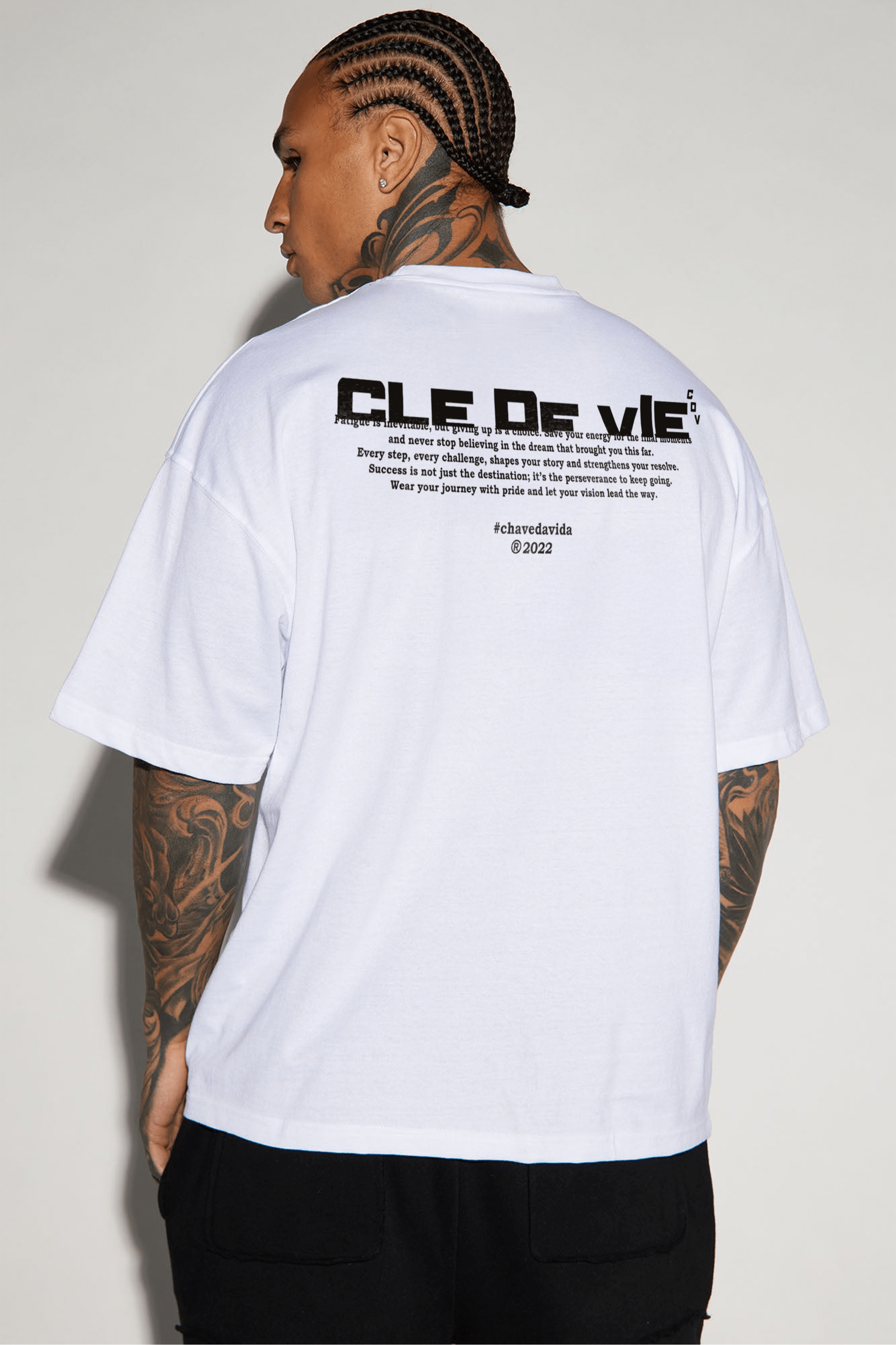Camiseta Oversized Cledevie - Ruptura