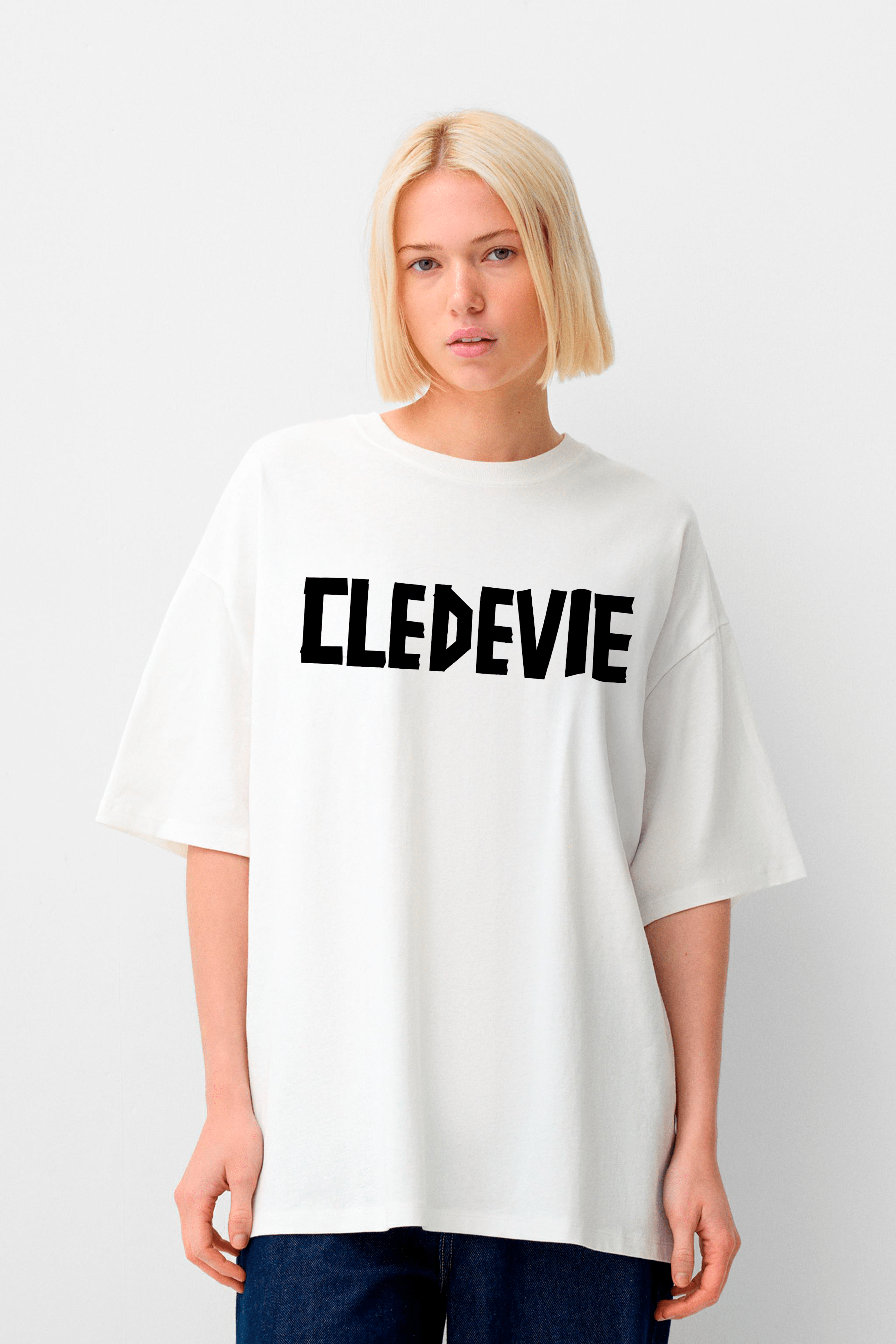 Camiseta Streetwear Feminina Cledevie - Glyph Ruptura