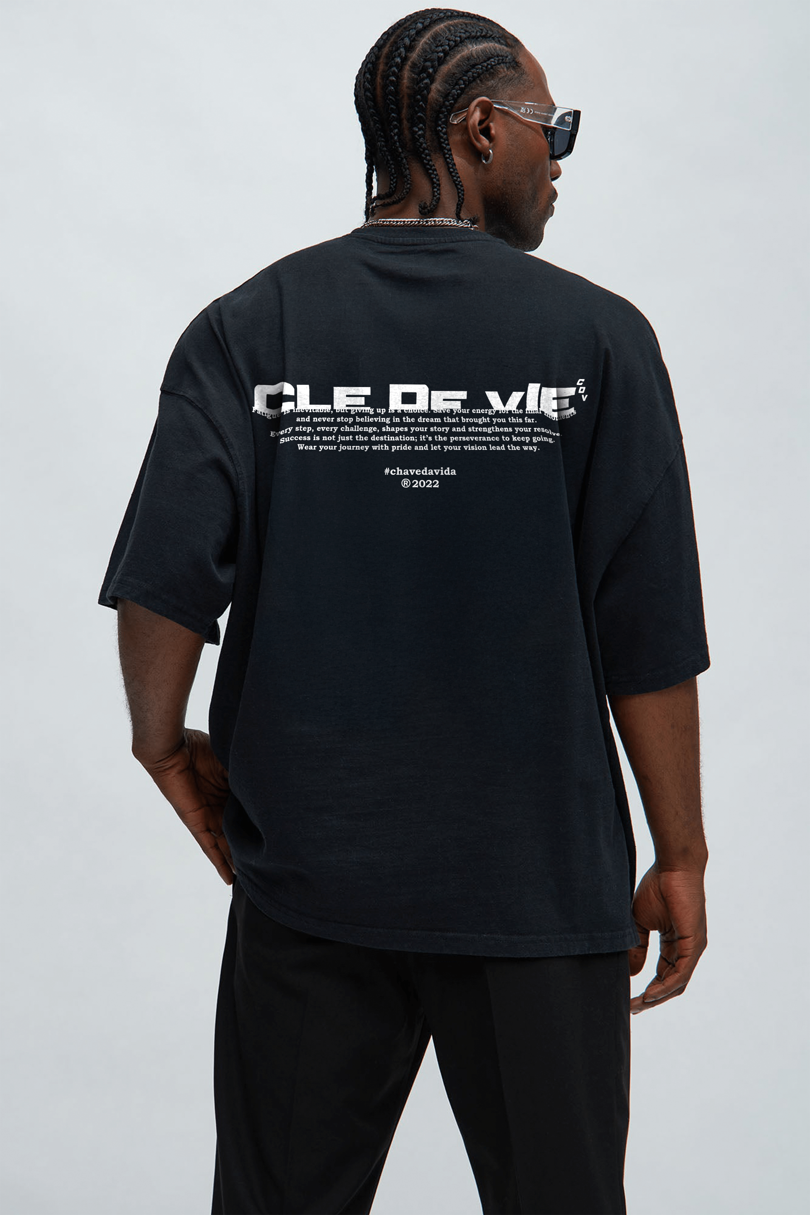 Camiseta Oversized Cledevie - Ruptura