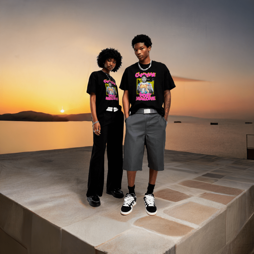 Camiseta Oversized - Post Malone