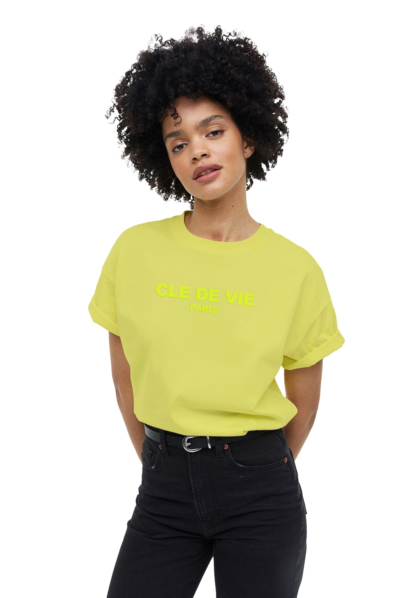 Camiseta Regular Stoned - Bicolor