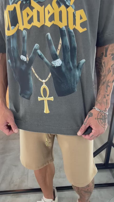 Camiseta Oversized - Drop 2Pac Hands